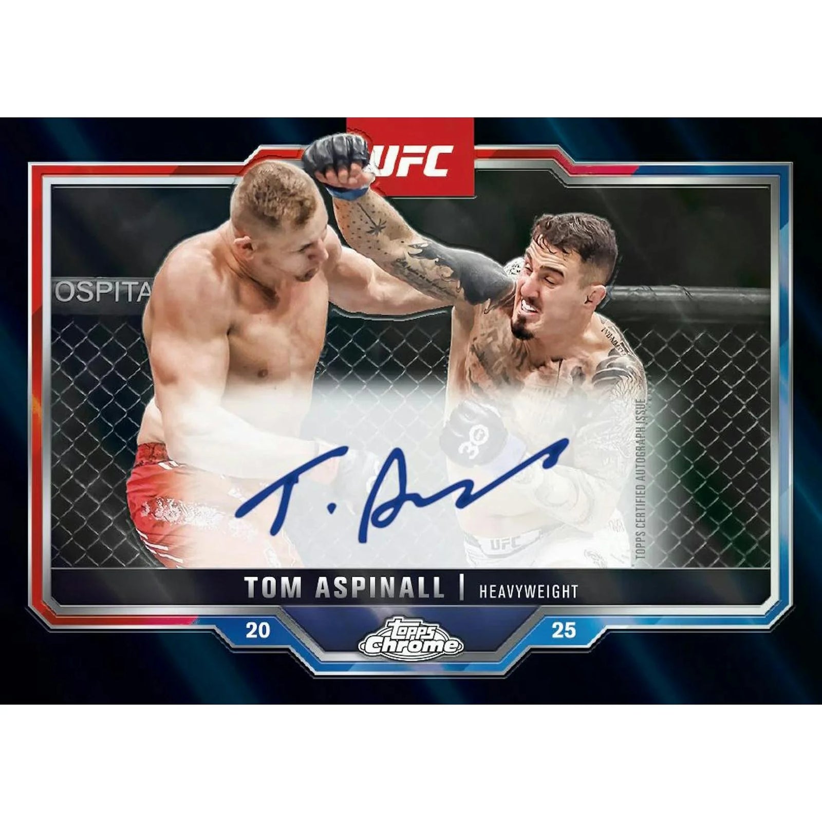 DRAFT - 2025 Topps Chrome UFC Delight Box