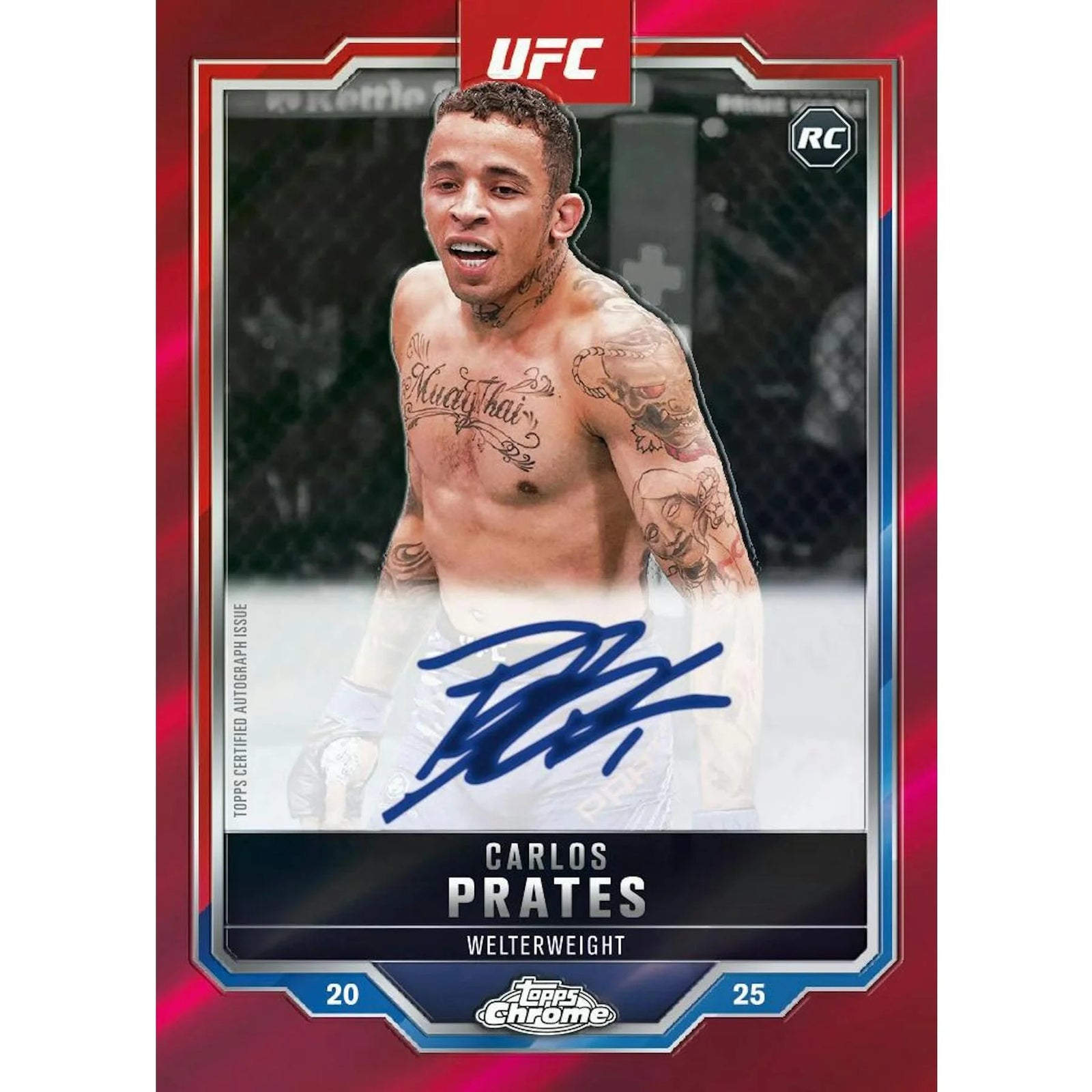 DRAFT - 2025 Topps Chrome UFC Delight Box