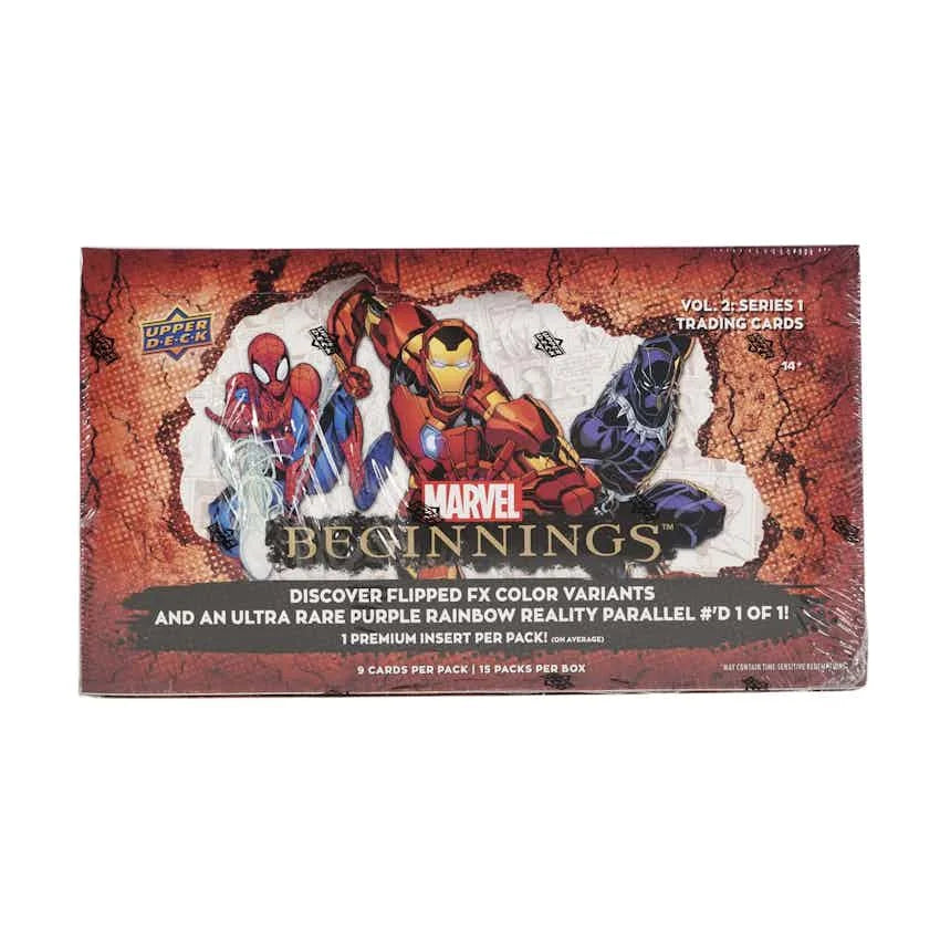 DRAFT - 2021 Upper Deck Marvel Beginnings Volume 2 Series 1 Hobby Box