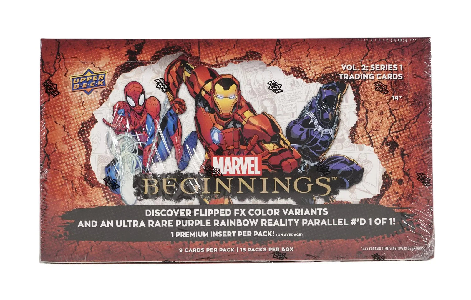 DRAFT - 2021 Upper Deck Marvel Beginnings Volume 2 Series 1 Hobby Box