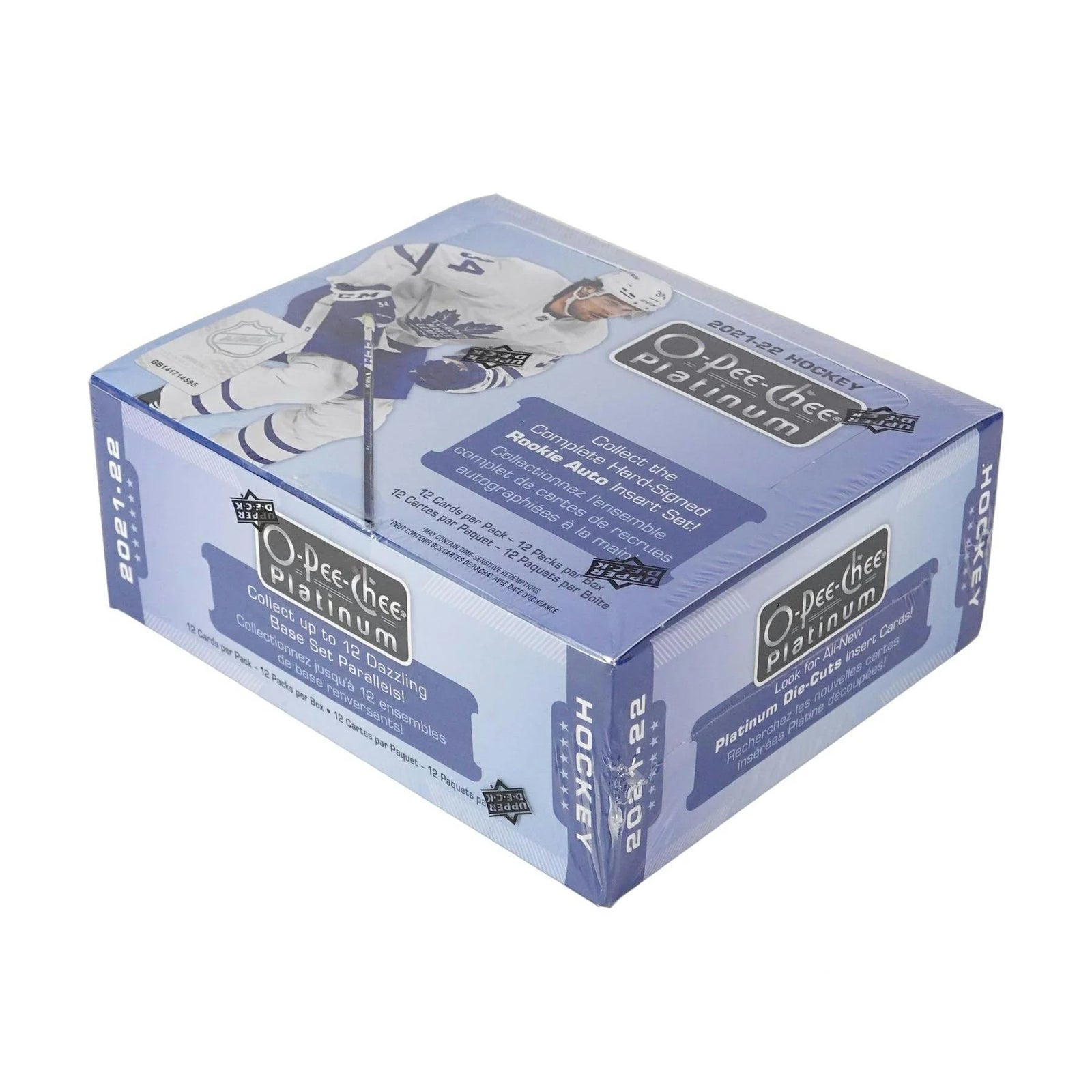 DRAFT - 2021/22 Upper Deck O-Pee-Chee Platinum Hockey Hobby Box