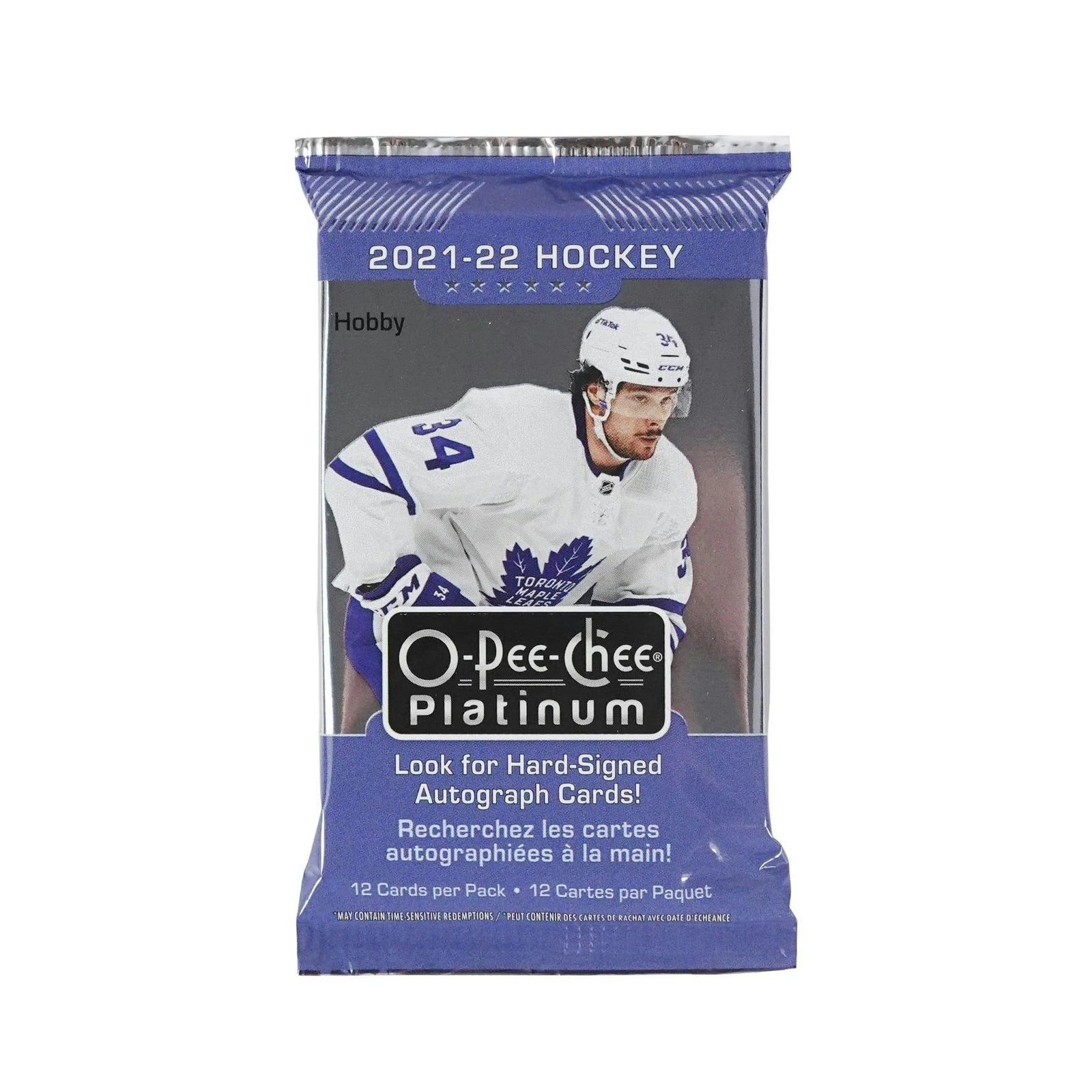 DRAFT - 2021/22 Upper Deck O-Pee-Chee Platinum Hockey Hobby Box