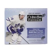 DRAFT - 2021/22 Upper Deck O-Pee-Chee Platinum Hockey Hobby Box