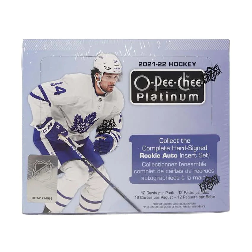 DRAFT - 2021/22 Upper Deck O-Pee-Chee Platinum Hockey Hobby Box