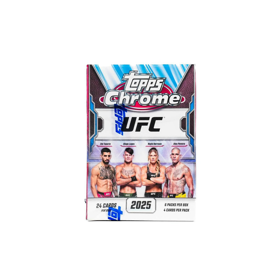 DRAFT - 2025 Topps Chrome UFC Blaster Box | 6 Packs