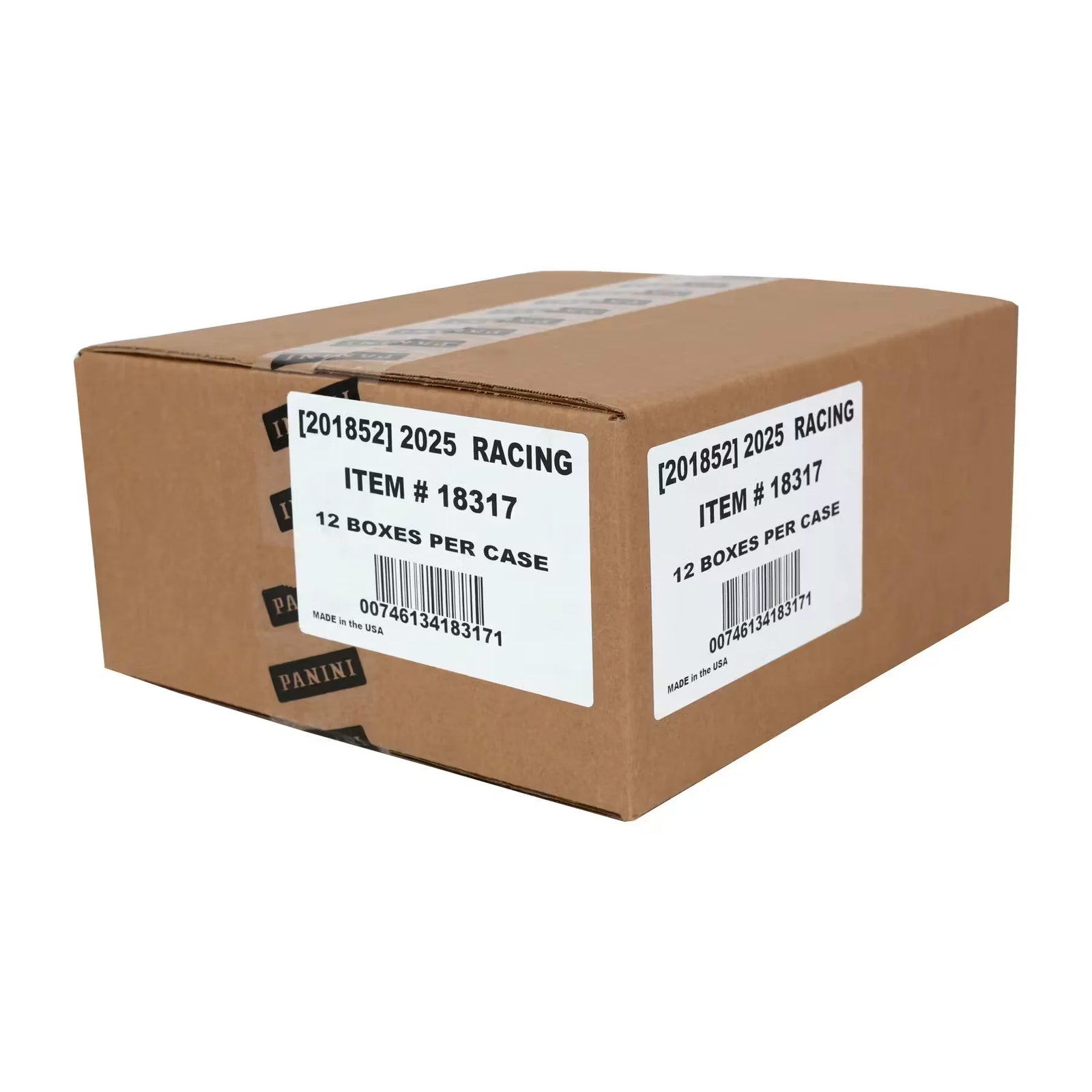 2025 Panini Select NASCAR Racing Hobby 12 Box Case