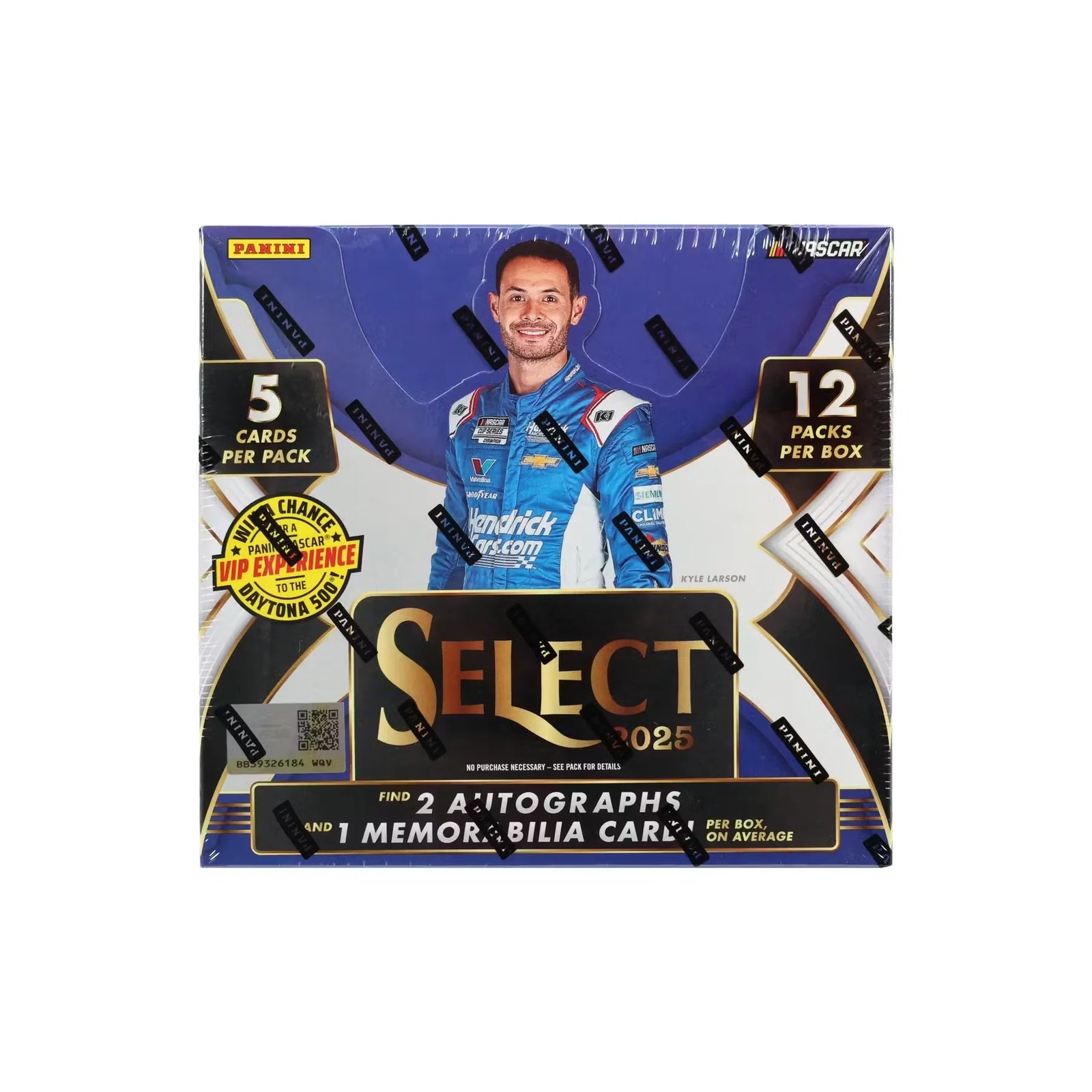2025 Panini Select NASCAR Racing Hobby 12 Box Case