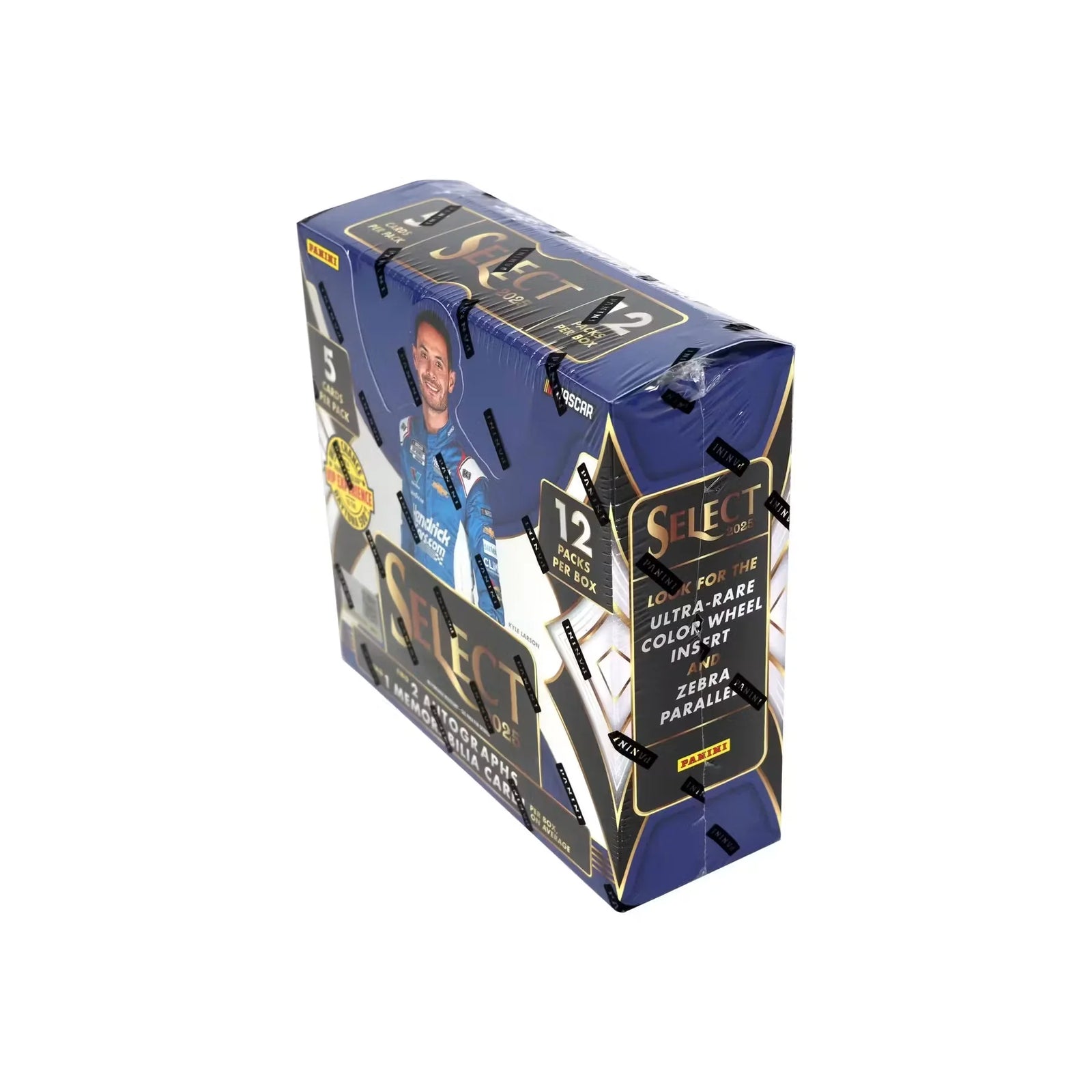 2025 Panini Select NASCAR Racing Hobby 12 Box Case