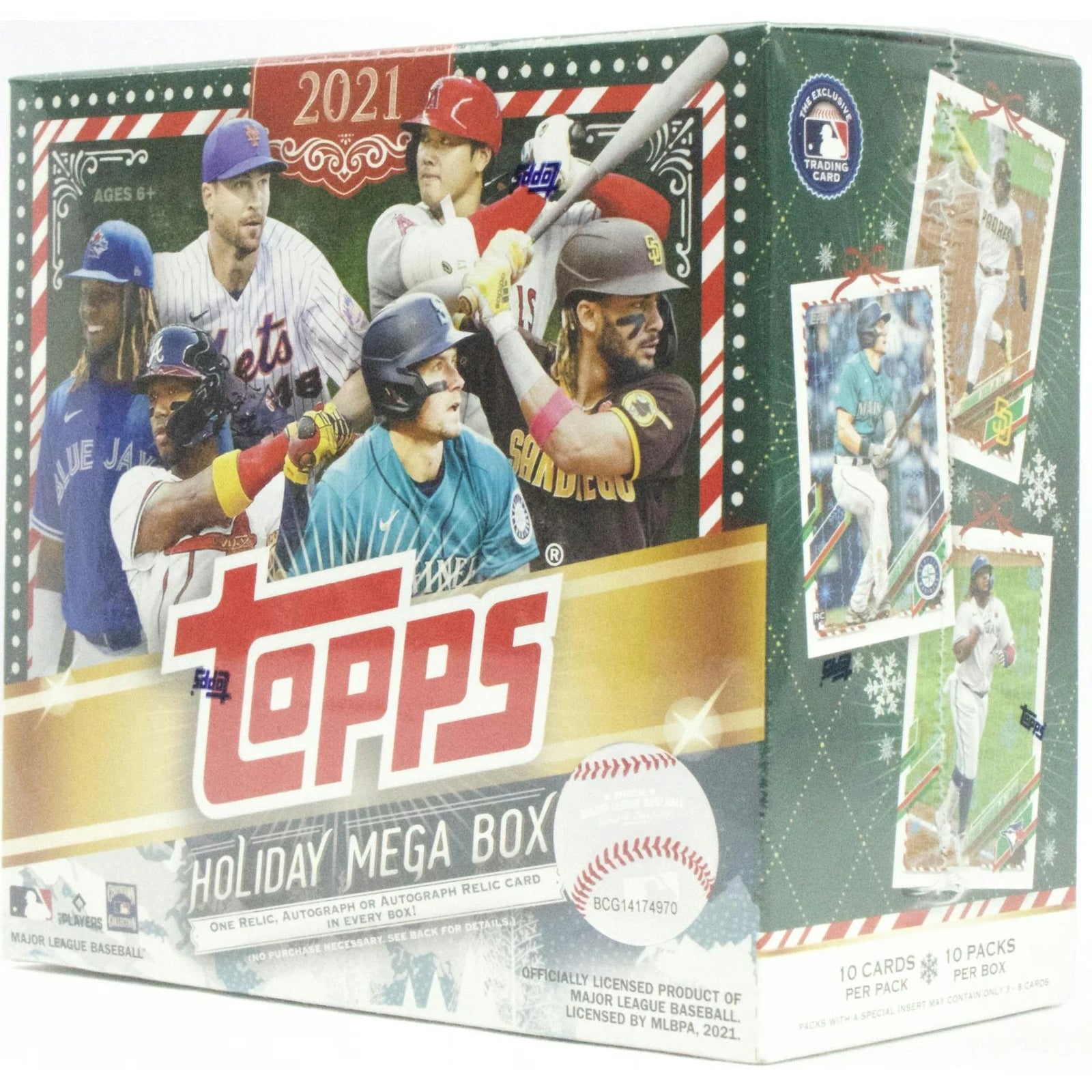 DRAFT - Just In 2021 Topps Holiday Baseball Mega Box