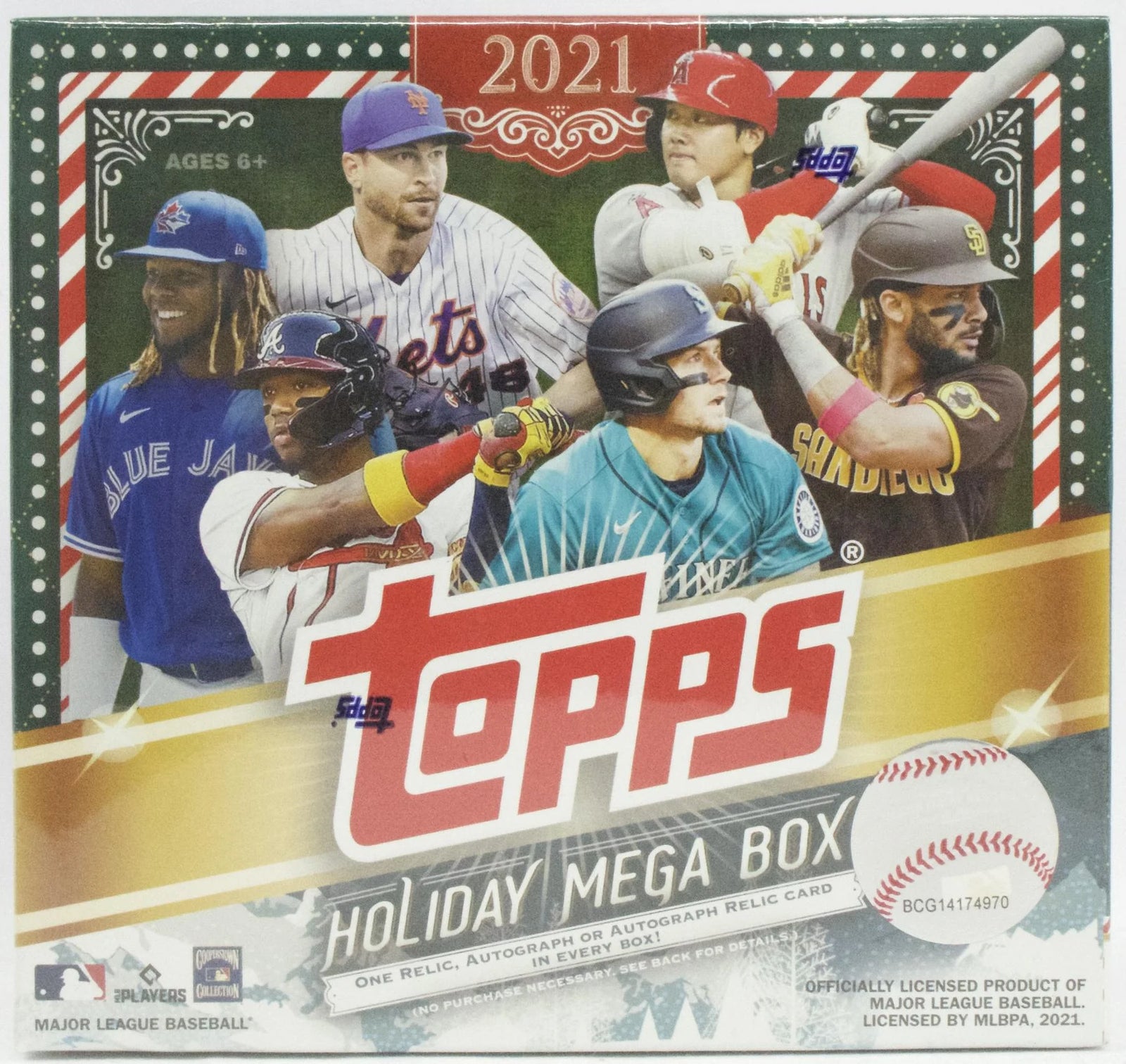 DRAFT - Just In 2021 Topps Holiday Baseball Mega Box