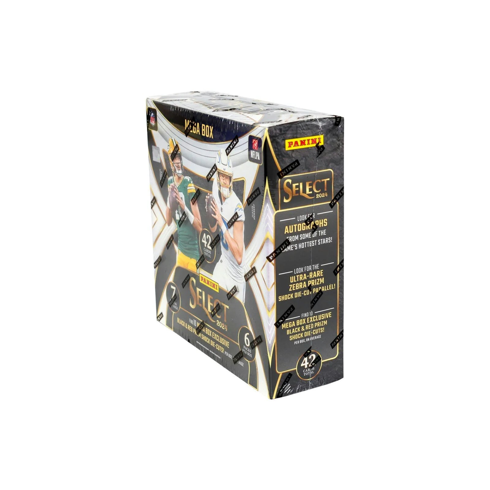 DRAFT - 2024 Panini Select Football Mega Box (Black & Red Prizms!)