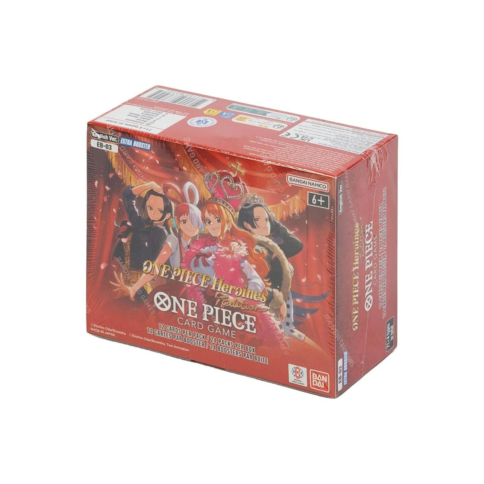 DRAFT - One Piece TCG Heroines Extra Booster EB-03 | 12-Box Case