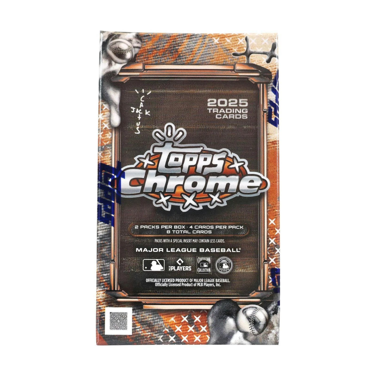 DRAFT - 2025 Topps Chrome X Cactus Jack Baseball Box | NYC Exclusive