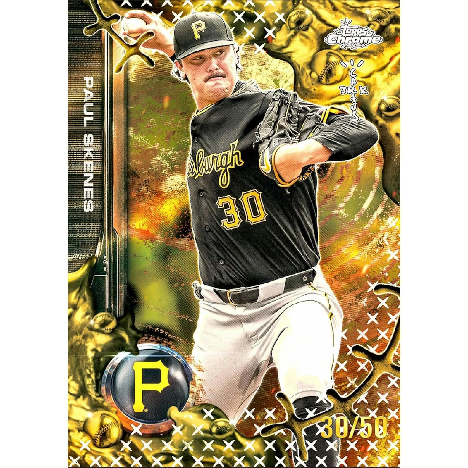 DRAFT - 2025 Topps Chrome X Cactus Jack Baseball Box | NYC Exclusive
