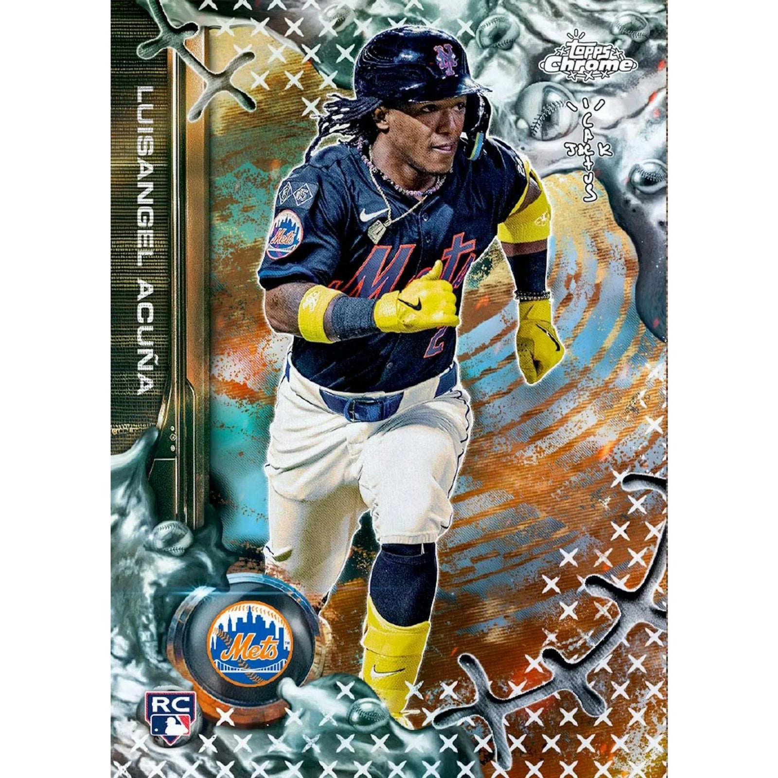 DRAFT - 2025 Topps Chrome X Cactus Jack Baseball Box | NYC Exclusive