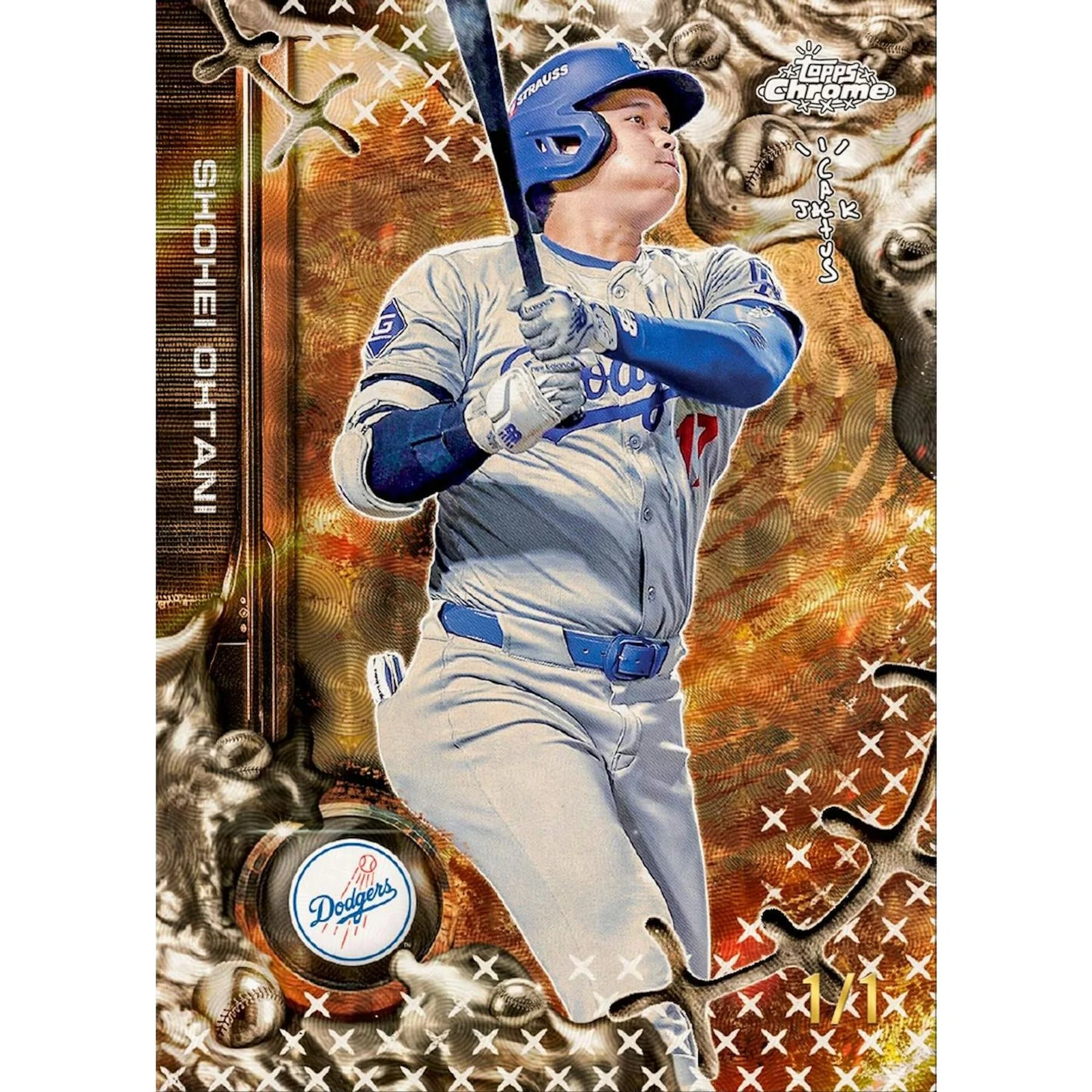 DRAFT - 2025 Topps Chrome X Cactus Jack Baseball Box | NYC Exclusive