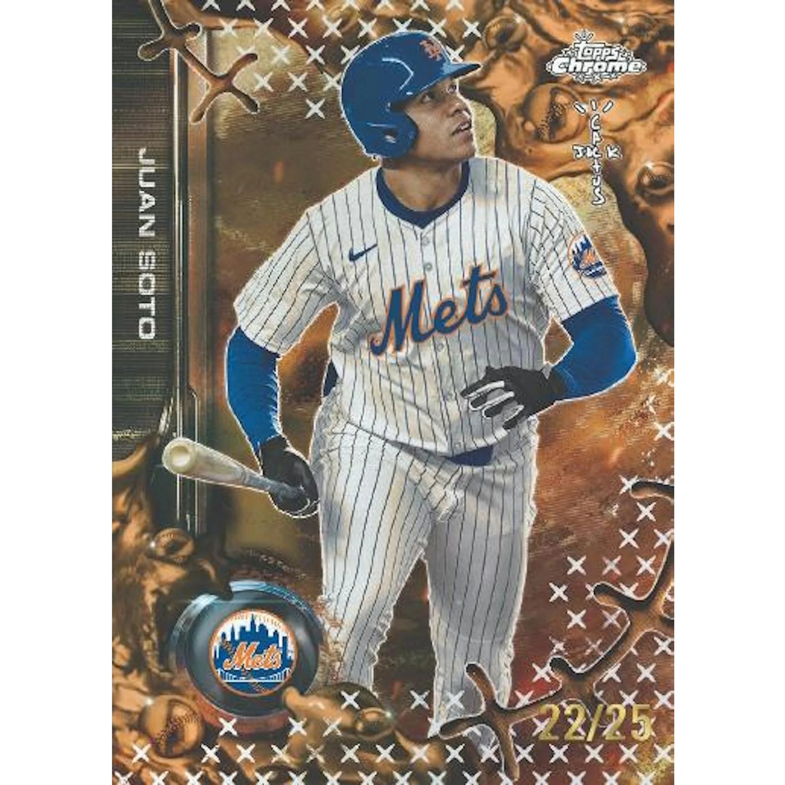 DRAFT - 2025 Topps Chrome X Cactus Jack Baseball Box | NYC Exclusive