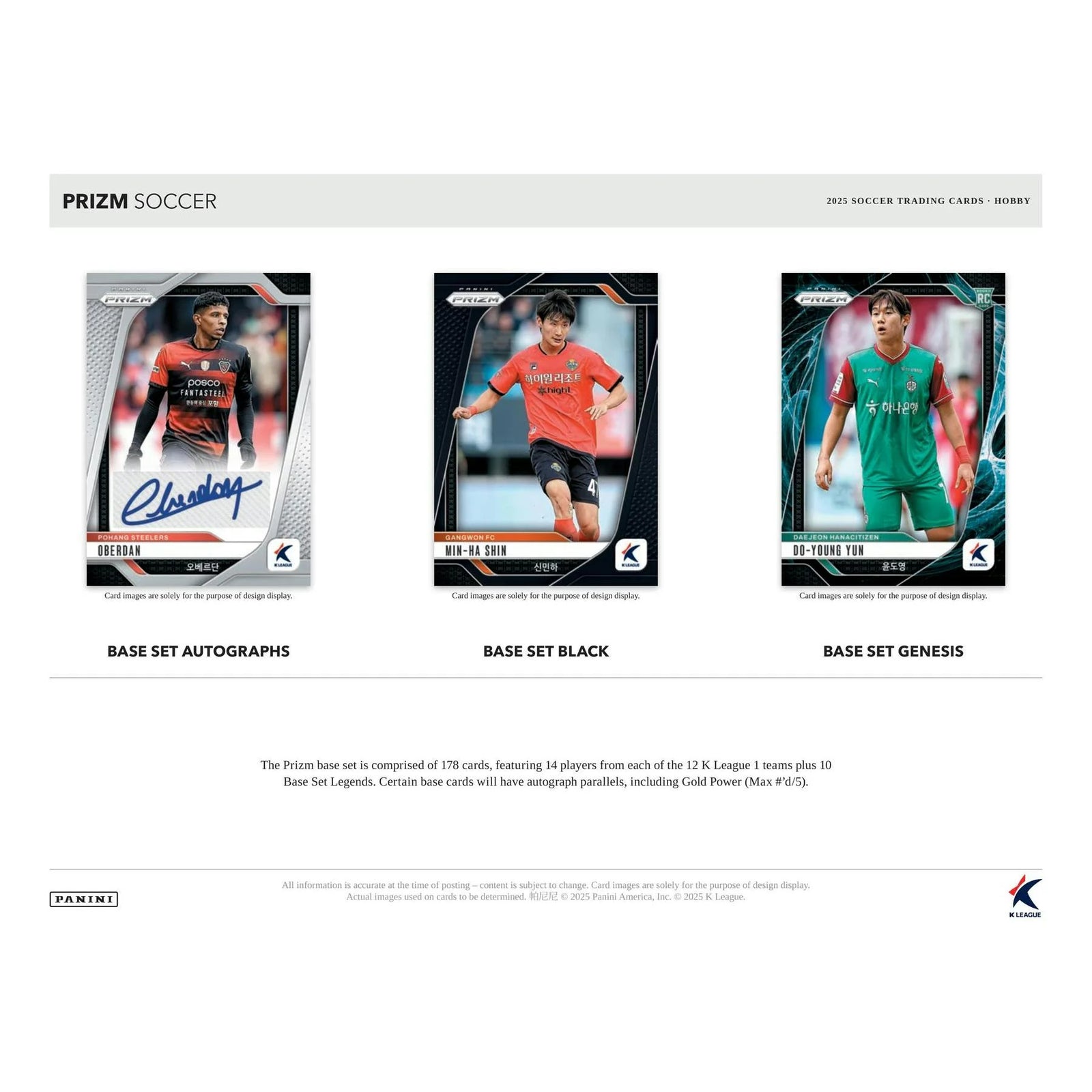DRAFT - 2025 Panini Prizm K League Soccer Hobby Box
