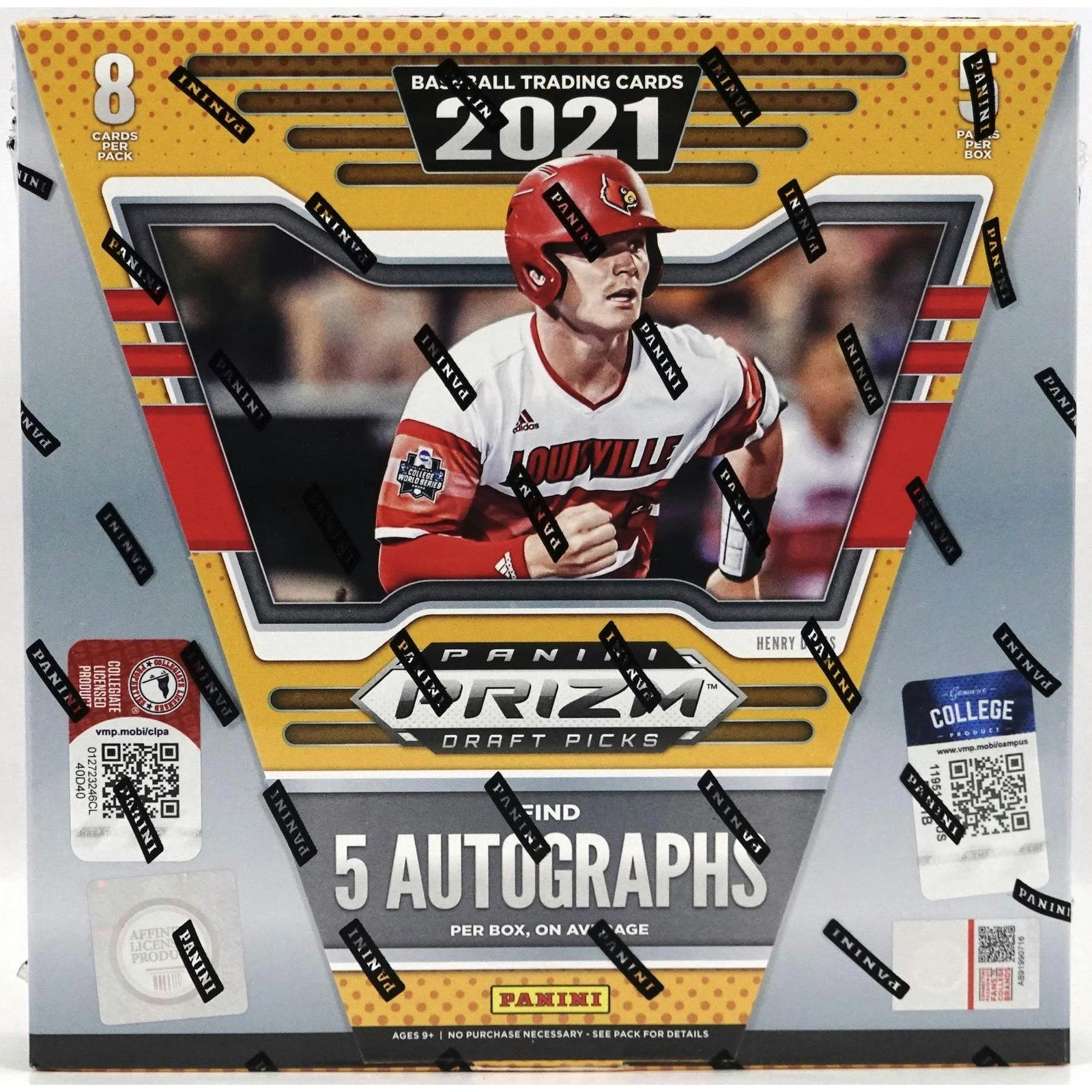 DRAFT - Just In 2021 Panini Prizm Draft Picks Baseball Hobby Box