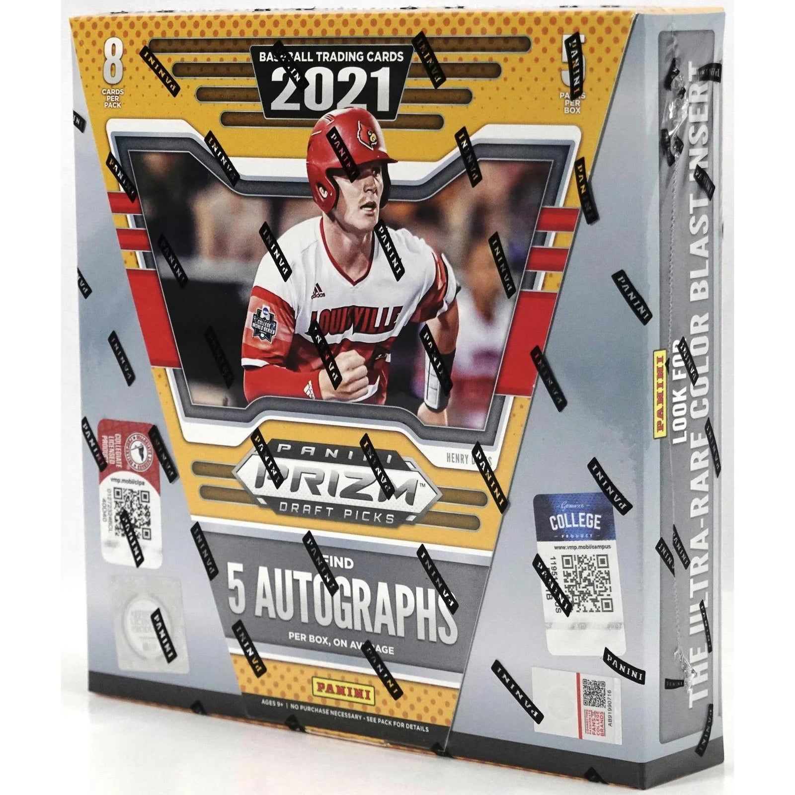 DRAFT - Just In 2021 Panini Prizm Draft Picks Baseball Hobby Box