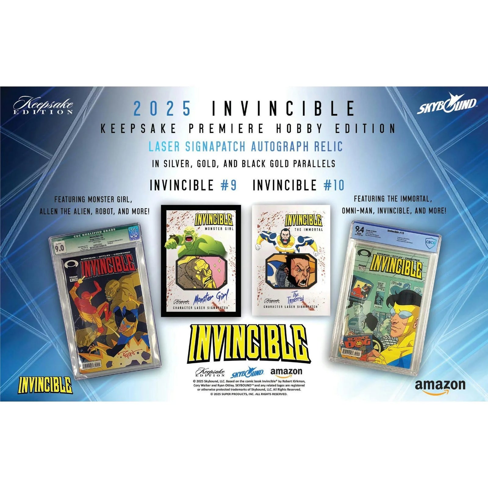 DRAFT - 2025 Keepsake Invincible Premiere Edition Hobby 10-Box Case