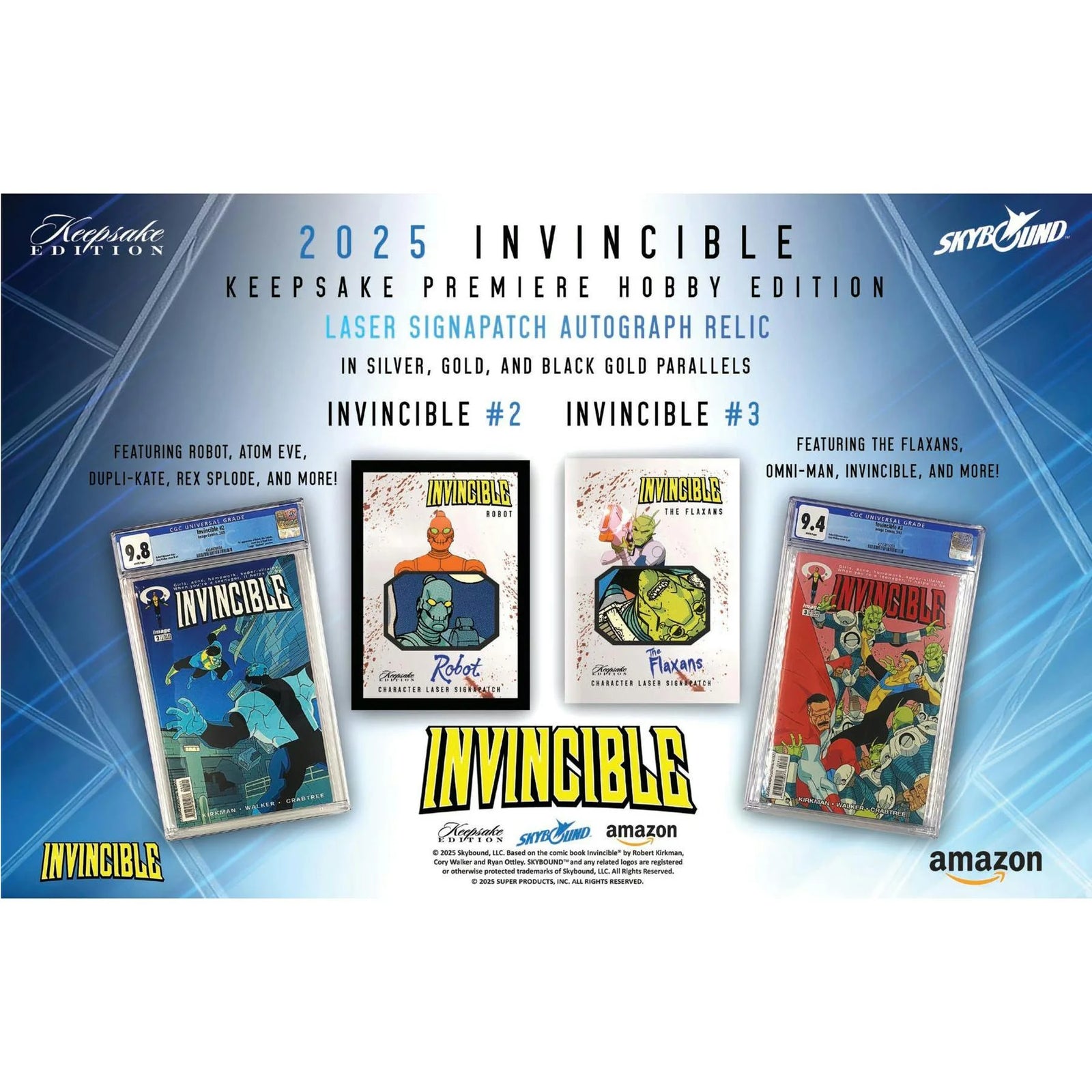 DRAFT - 2025 Keepsake Invincible Premiere Edition Hobby 10-Box Case