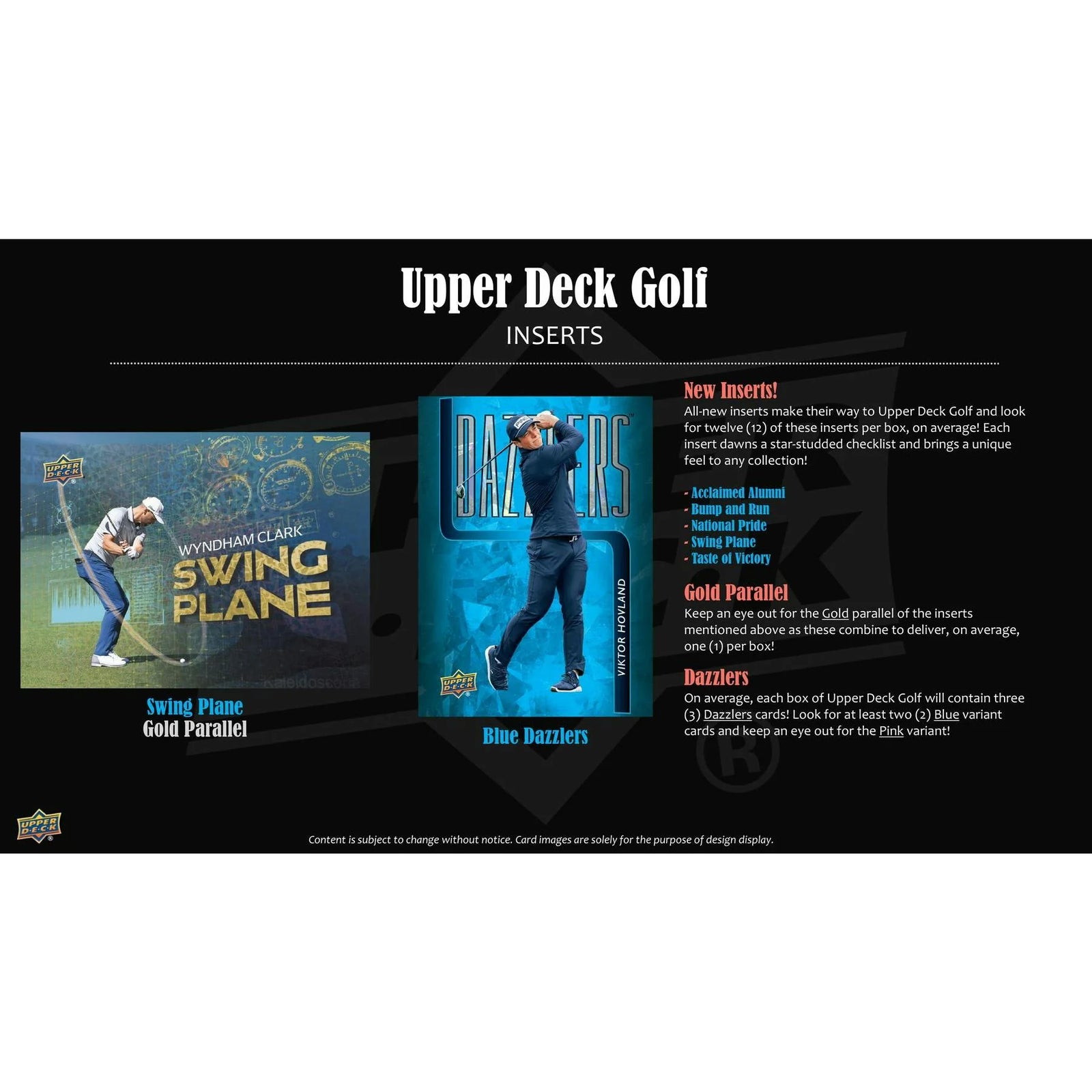DRAFT - 2026 Upper Deck Golf Hobby 12-Box Case | dacardworld:BV7K0Q86B6