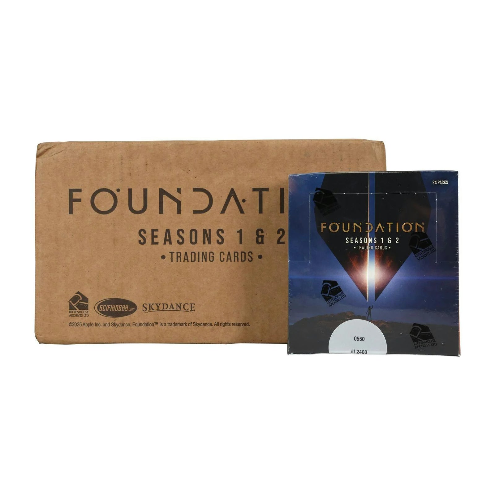 DRAFT - Foundation Seasons 1 & 2 Trading Cards | 2025 Rittenhouse Hobby 12-Box Case