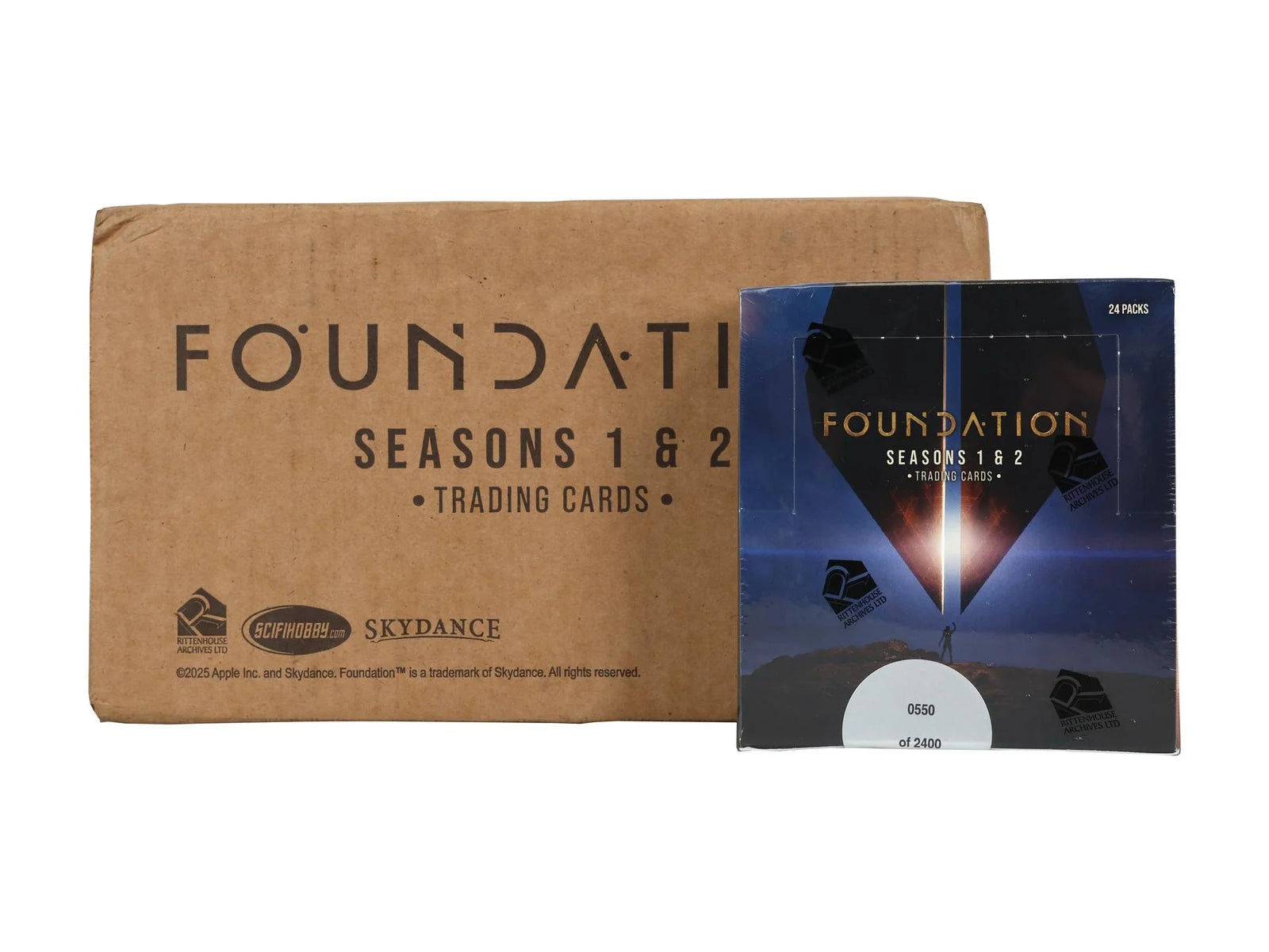 DRAFT - Foundation Seasons 1 & 2 Trading Cards | 2025 Rittenhouse Hobby 12-Box Case