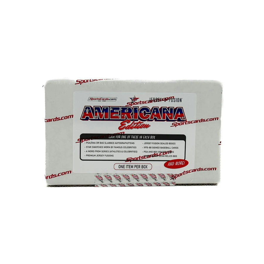 DRAFT - 2025 Jersey Fusion Americana Edition Hobby Box | New Release