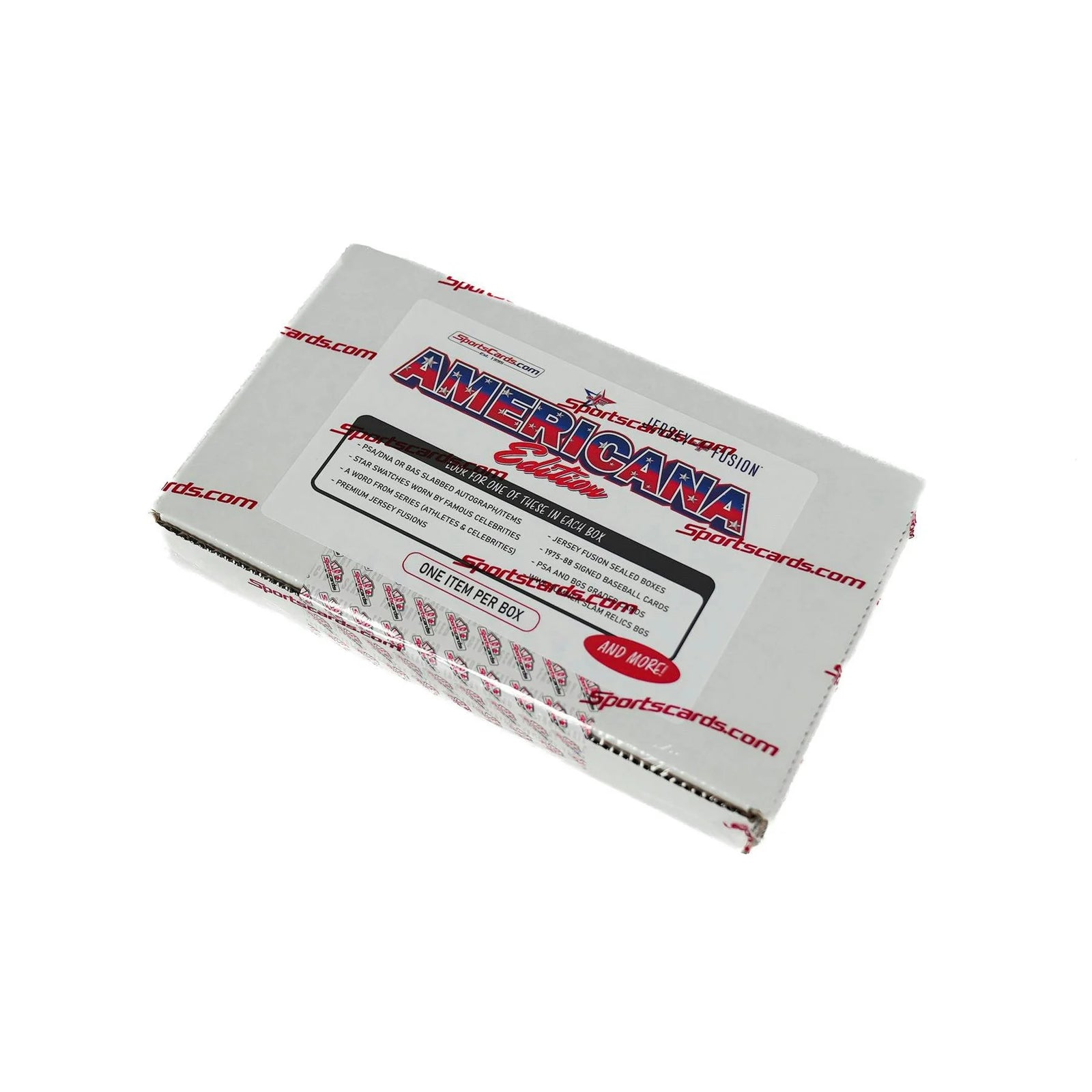 DRAFT - 2025 Jersey Fusion Americana Edition Hobby Box | New Release