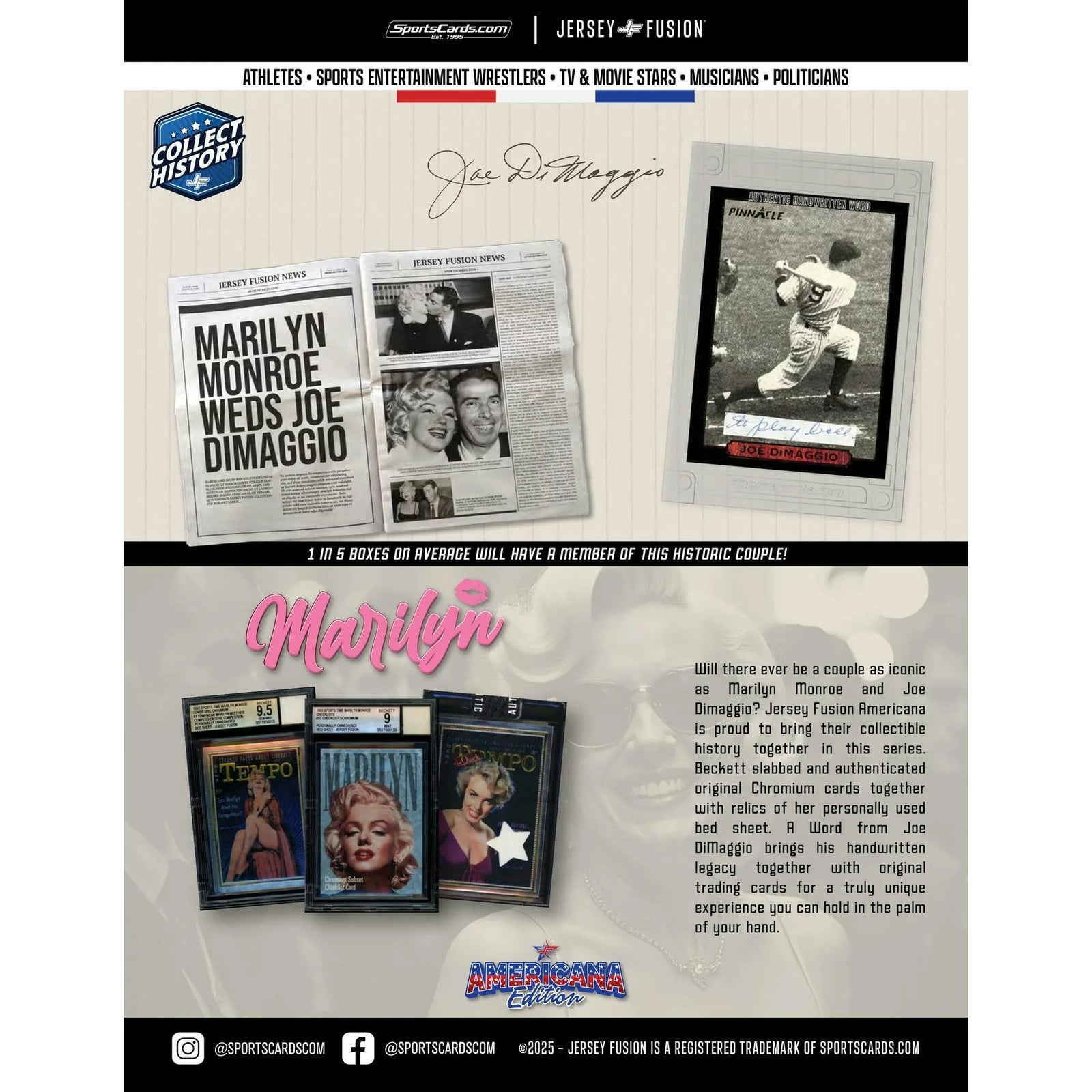 DRAFT - 2025 Jersey Fusion Americana Edition Hobby Box | New Release