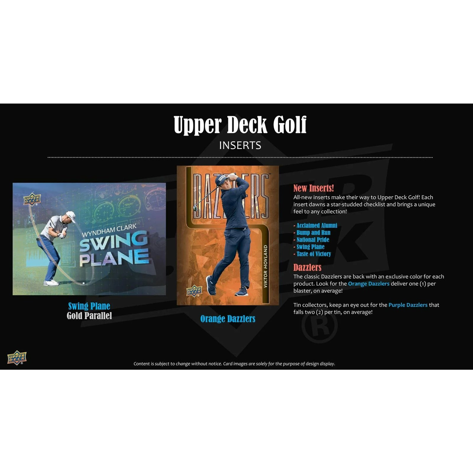 DRAFT - 2026 Upper Deck Golf Tin | Factory Sealed Box