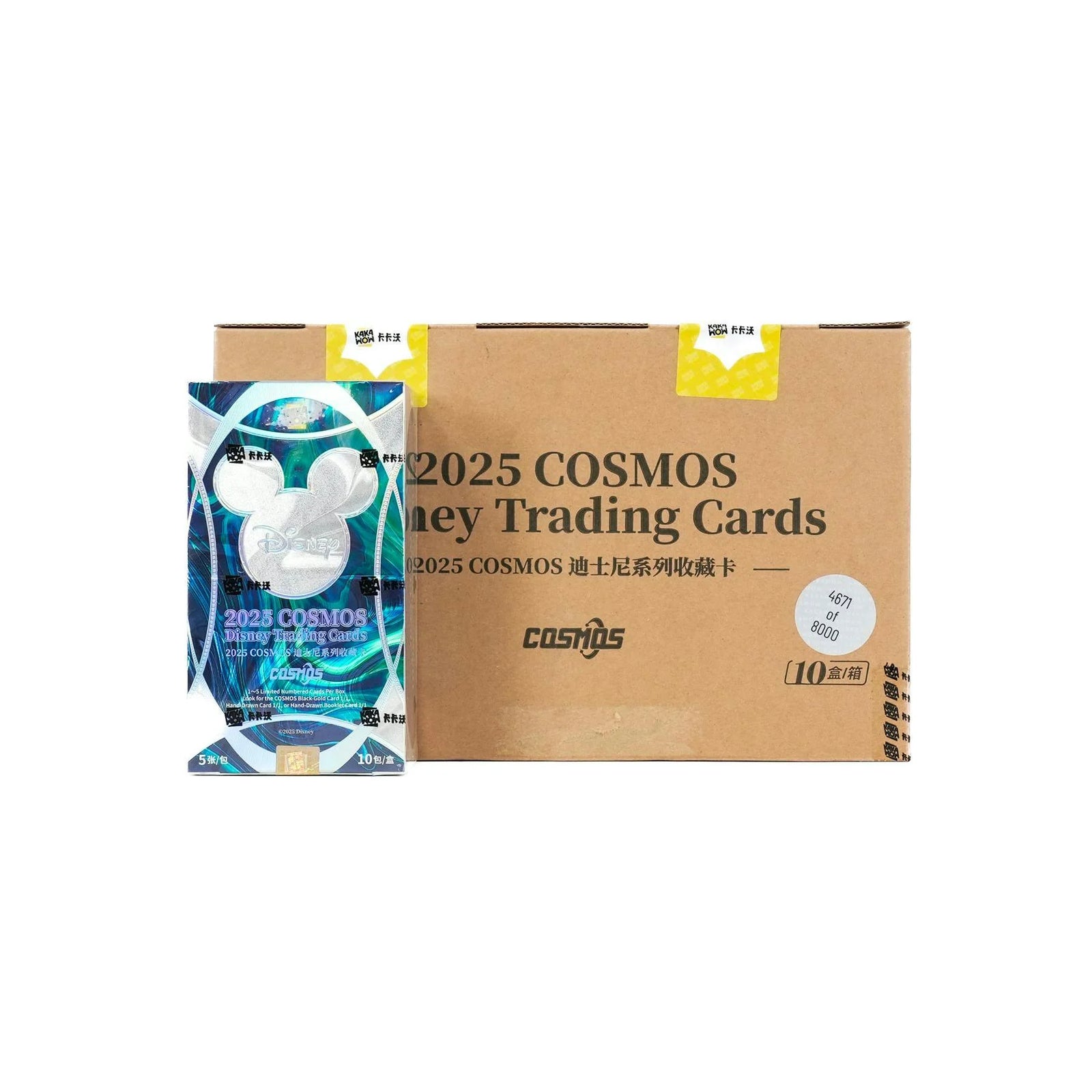 DRAFT - 2025 Kakawow Disney Cosmos Hobby 10-Box Case | Sealed