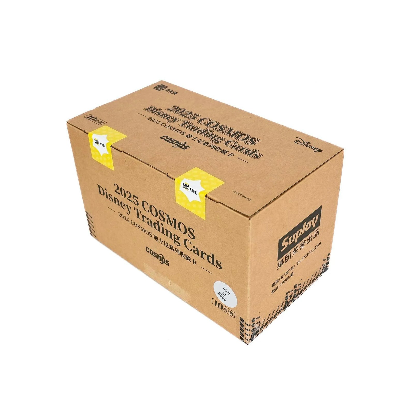 DRAFT - 2025 Kakawow Disney Cosmos Hobby 10-Box Case | Sealed