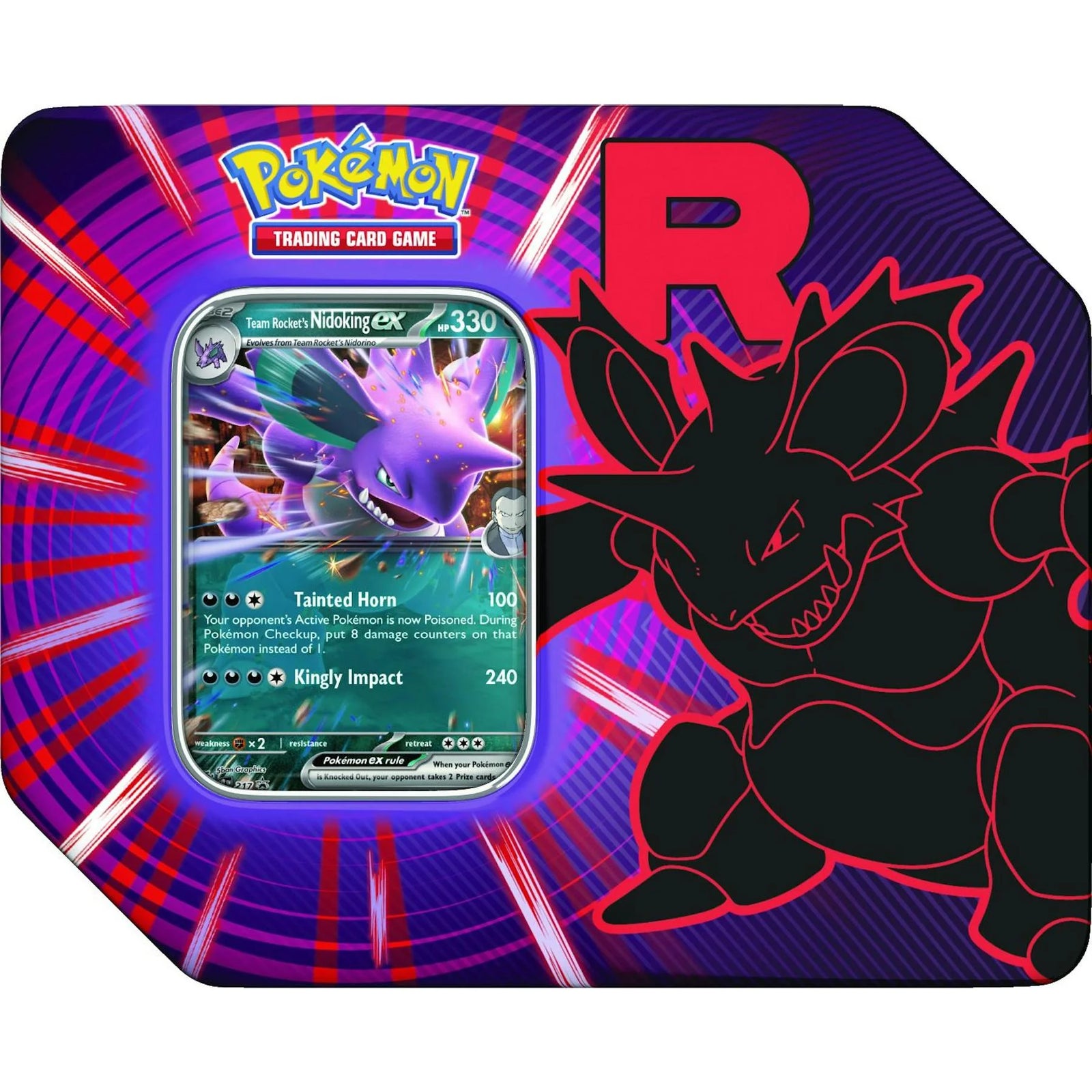 DRAFT - Pokemon Team Rocket 6-Tin Case | Sealed