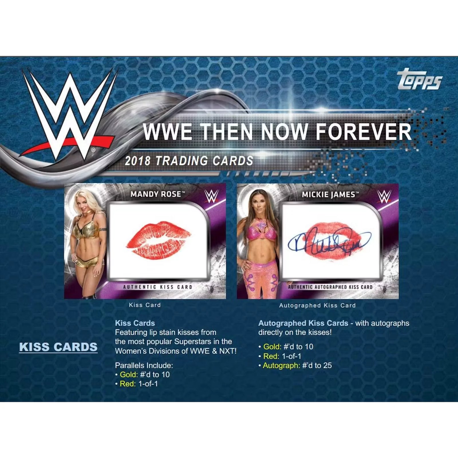 2018 Topps WWE Then, Now, Forever Wrestling Hobby Box (Ships Sealed Only)