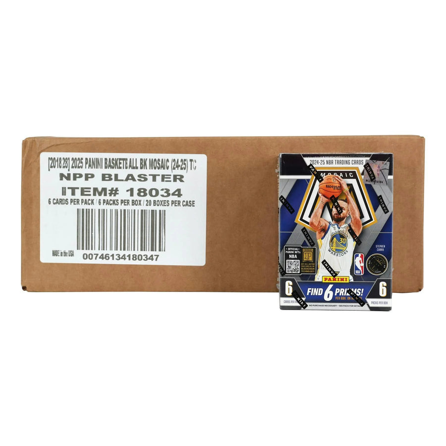 DRAFT - 2024/25 Panini Mosaic Basketball Blaster 20-Box Case