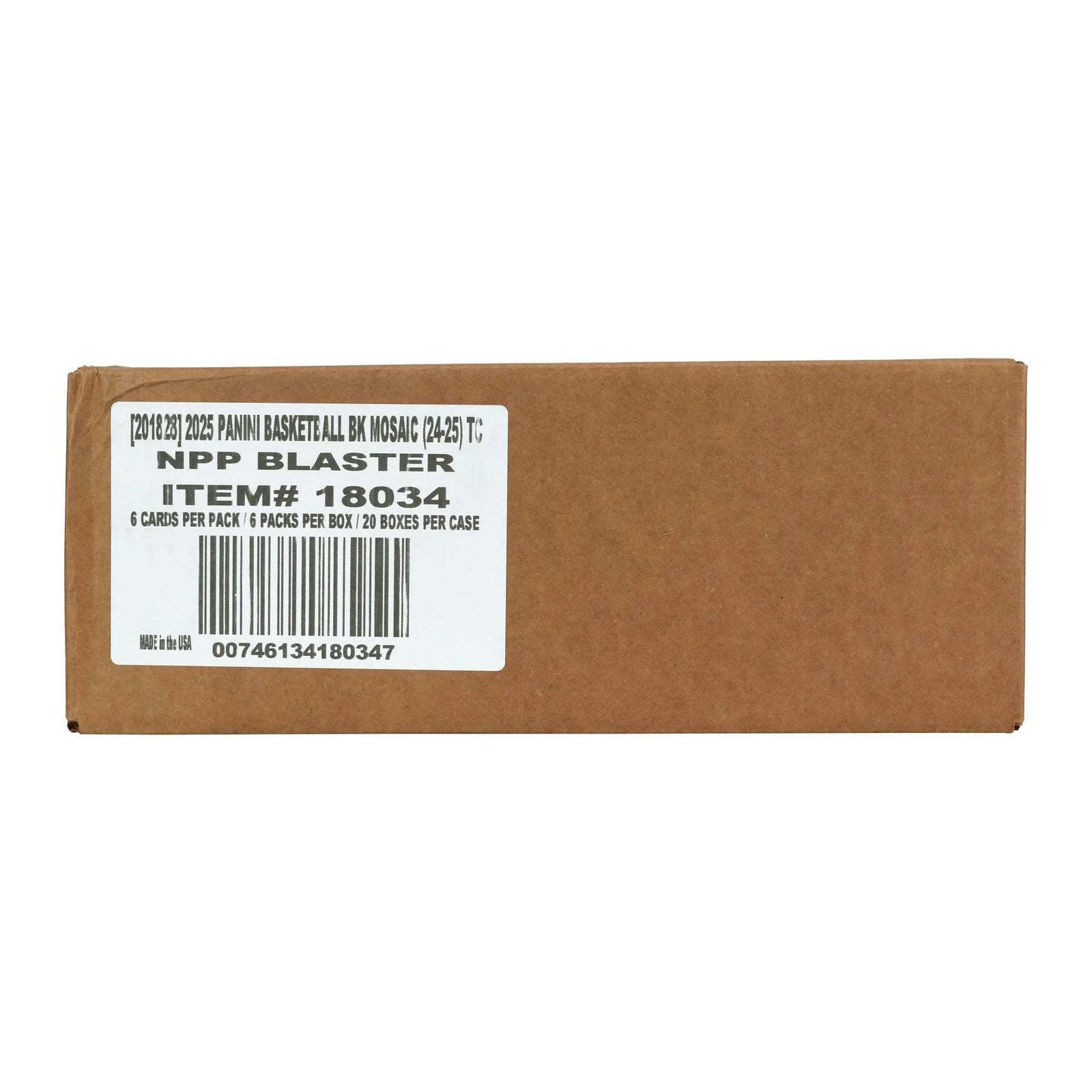 DRAFT - 2024/25 Panini Mosaic Basketball Blaster 20-Box Case