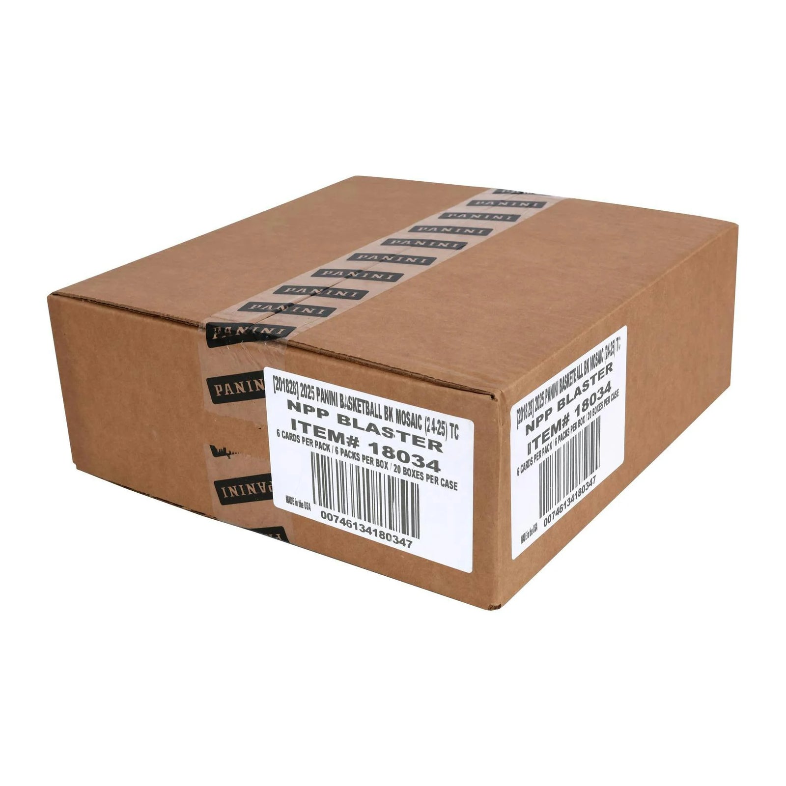 DRAFT - 2024/25 Panini Mosaic Basketball Blaster 20-Box Case