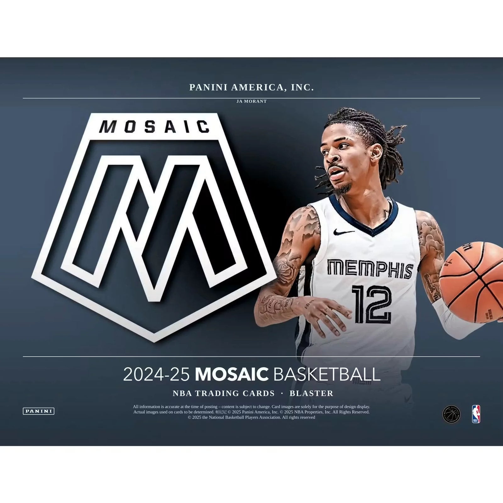 2024-25 Panini Mosaic Basketball Blaster Box
