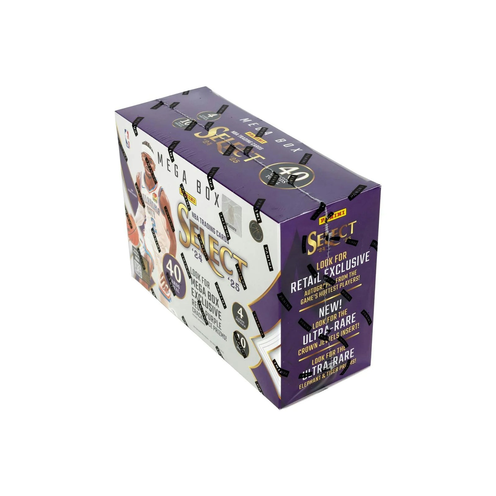 DRAFT - 2024/25 Panini Select Basketball Mega Box (Red & Purple Cracked Ice!)