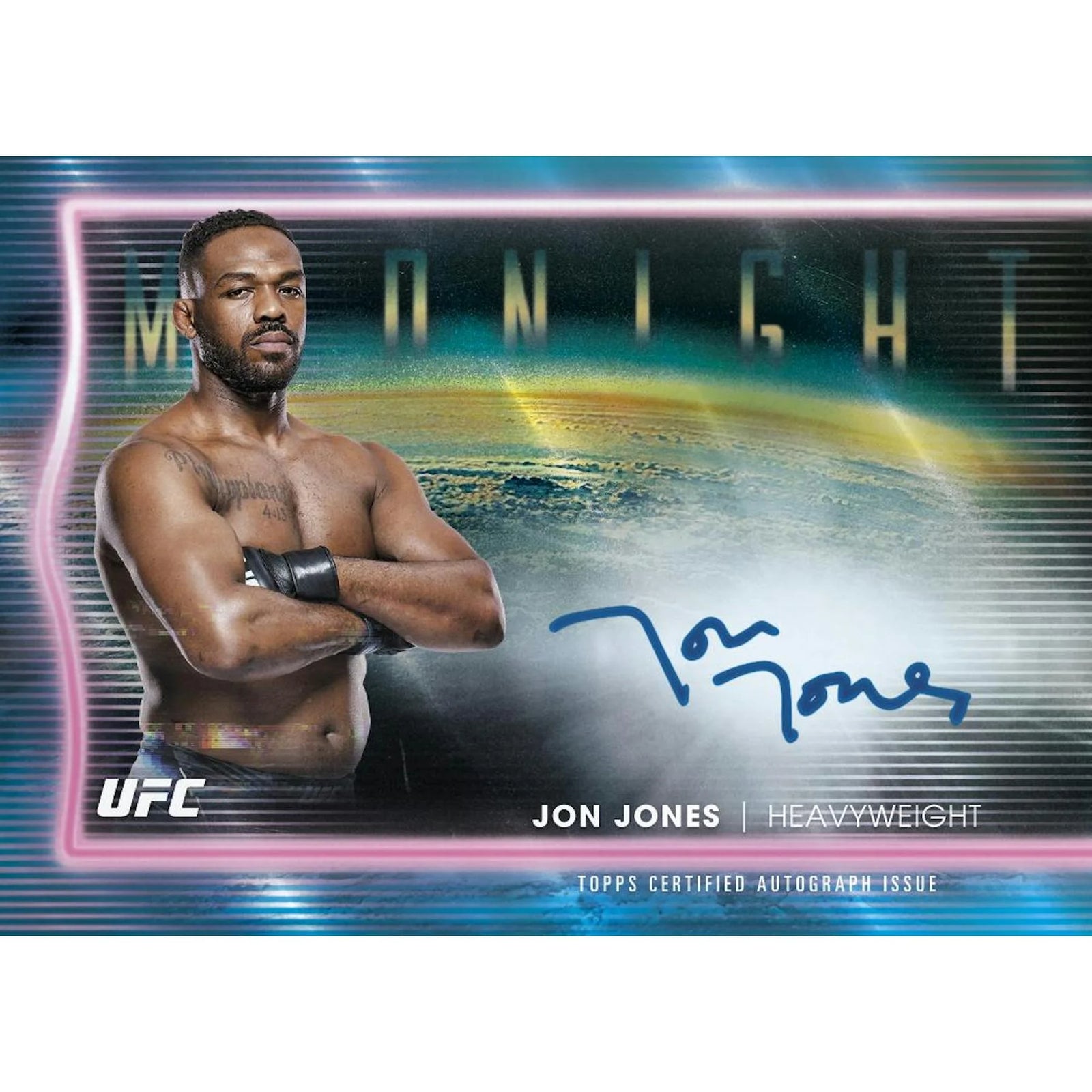 DRAFT - 2025 Topps Midnight UFC Hobby 8-Box Case | SKU BV840ZBJGO