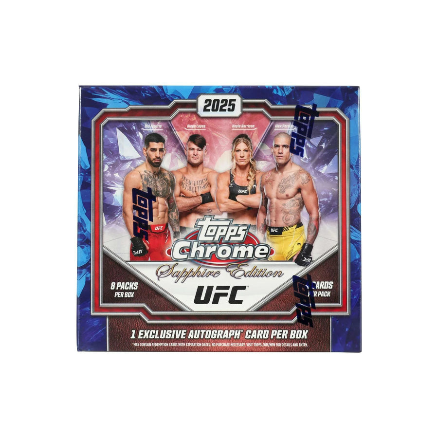 DRAFT - 2025 Topps Chrome UFC Sapphire Edition Box | dacardworld:BV850O736U