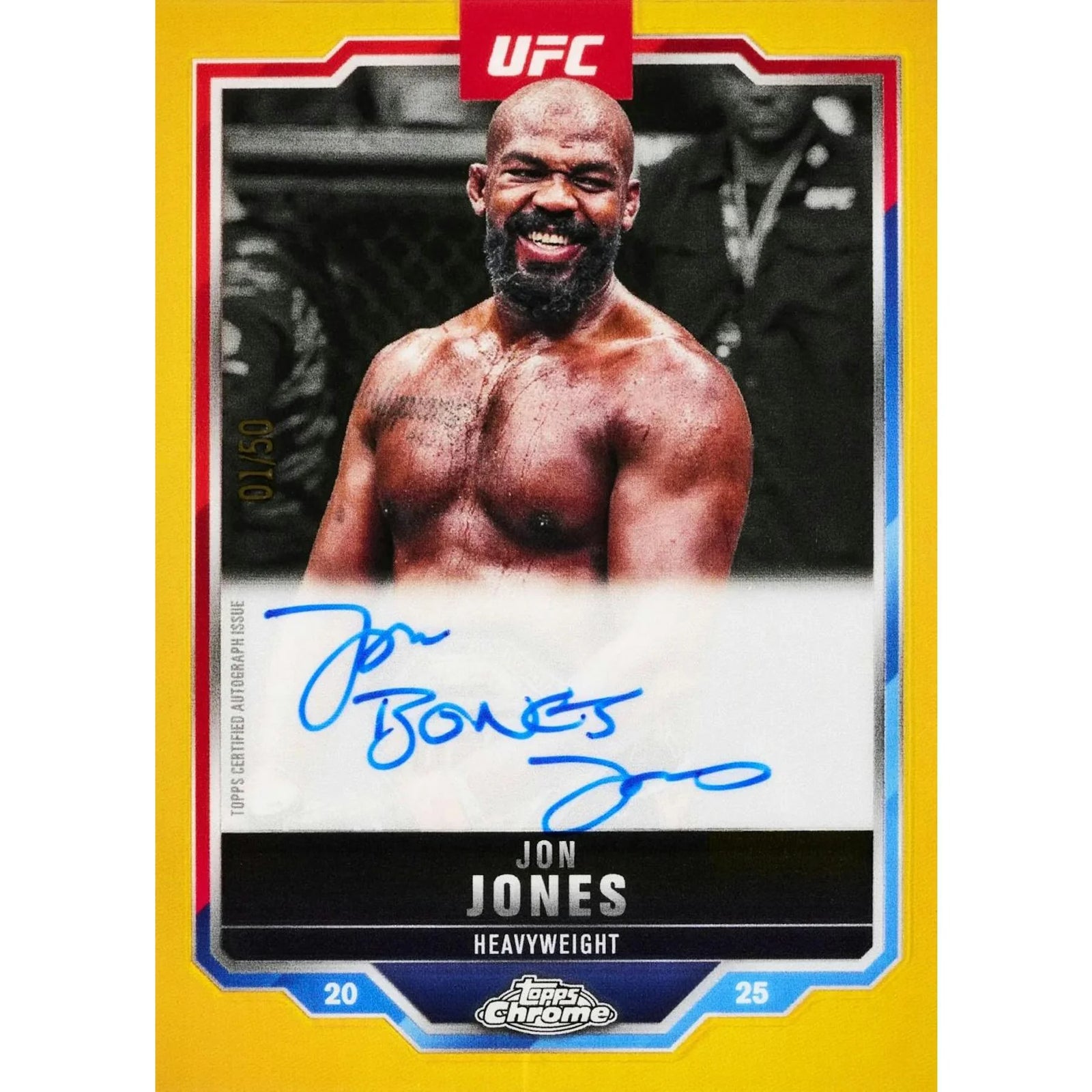 DRAFT - 2025 Topps Chrome UFC Sapphire Edition Box | dacardworld:BV850O736U