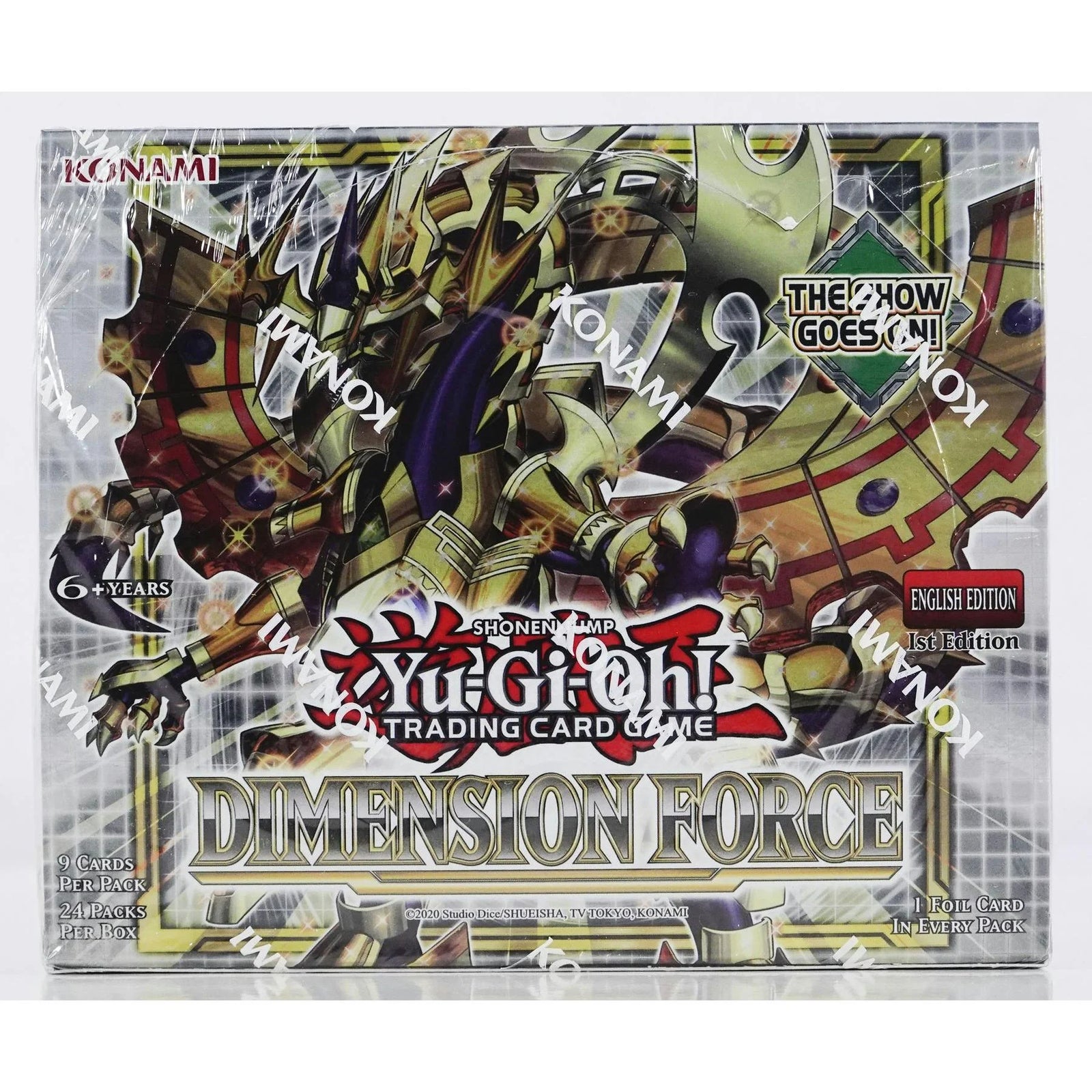 DRAFT - Yu-Gi-Oh Dimension Force Booster Box | Sealed