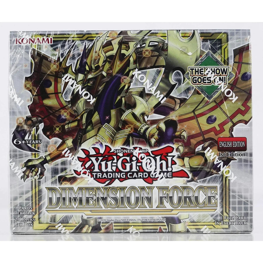 DRAFT - Yu-Gi-Oh Dimension Force Booster Box | Sealed