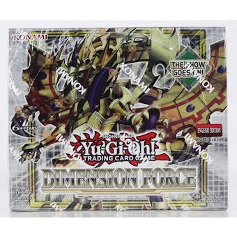 DRAFT - Yu-Gi-Oh Dimension Force Booster Box | Sealed
