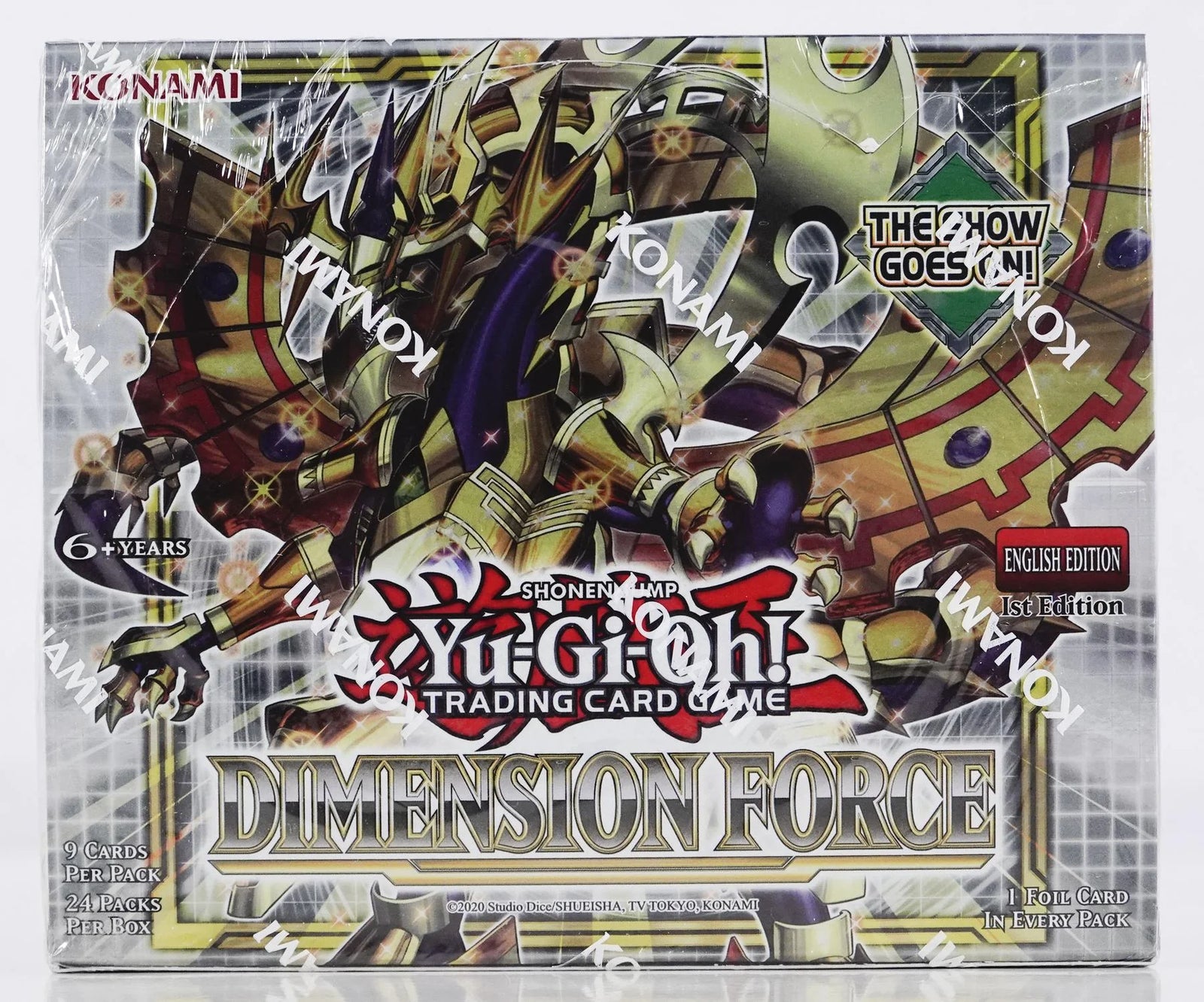 DRAFT - Yu-Gi-Oh Dimension Force Booster Box | Sealed