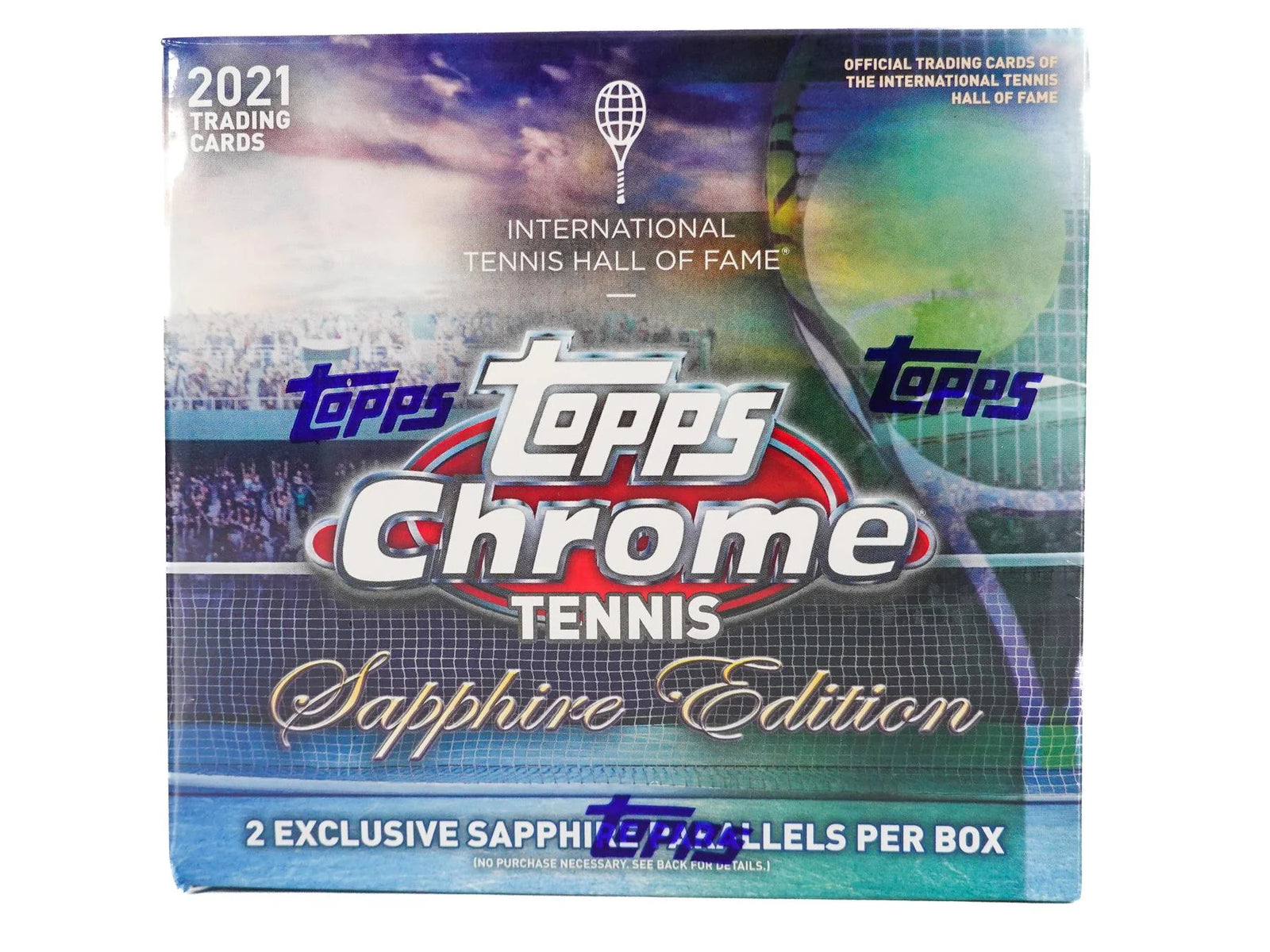 DRAFT - 2021 Topps Chrome Sapphire Tennis Hobby 10-Box Case